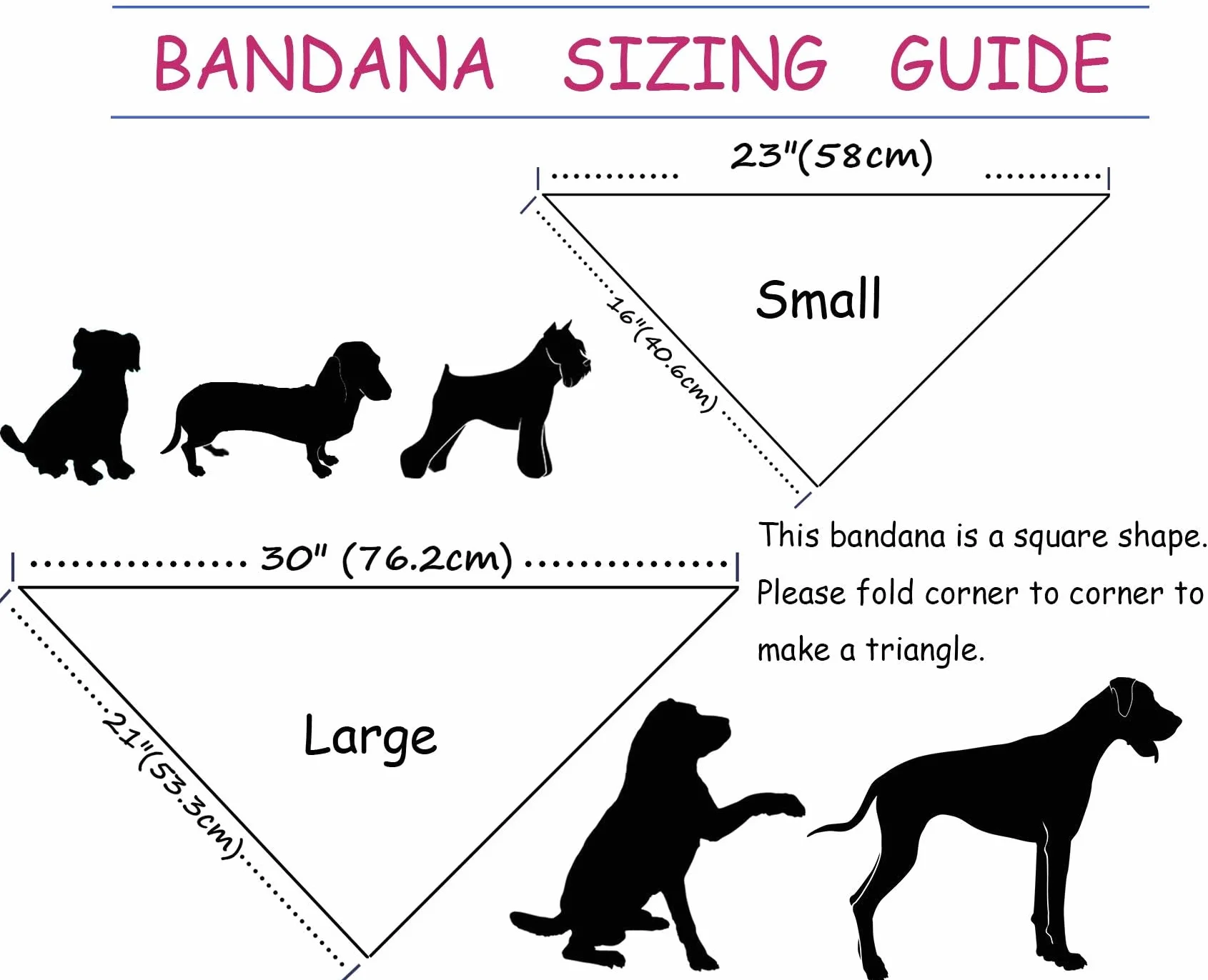 ARING PET Bandana dla psa, chusta bawełniana, trójkątny kołnierz dla psów i kotów