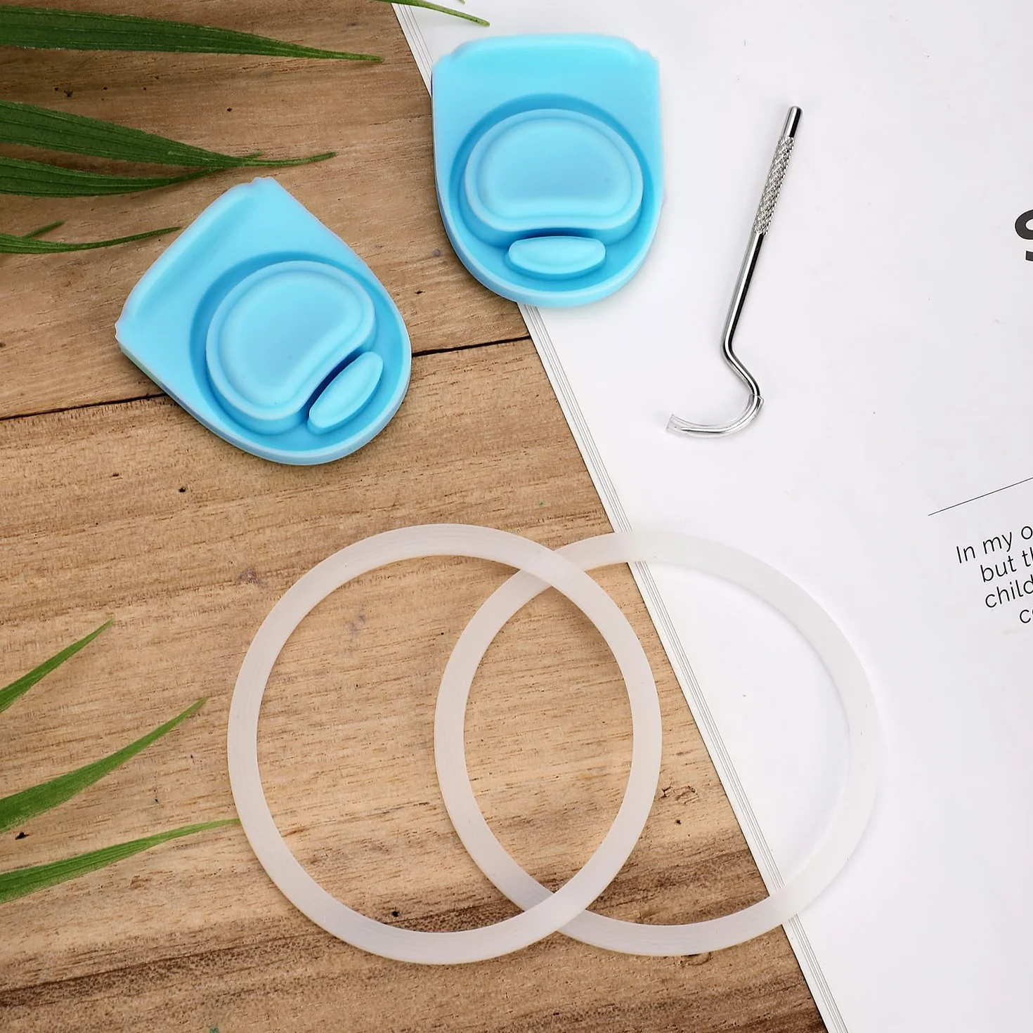 PEUTIER 5pz Guarnizione per Bottiglia d'Acqua Guarnizione di Tenuta in Silicone Compatibile con Owala FreeSip 19/24/32/40 oz