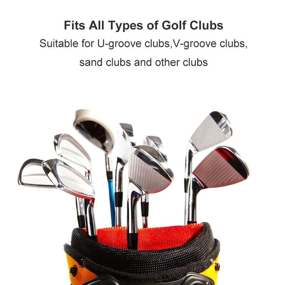 Affilatore per Scanalature per Mazze da Golf, Utensile per Scanalature da Golf, Pulitore per Scanalature da Golf, Accessorio per Riparazione