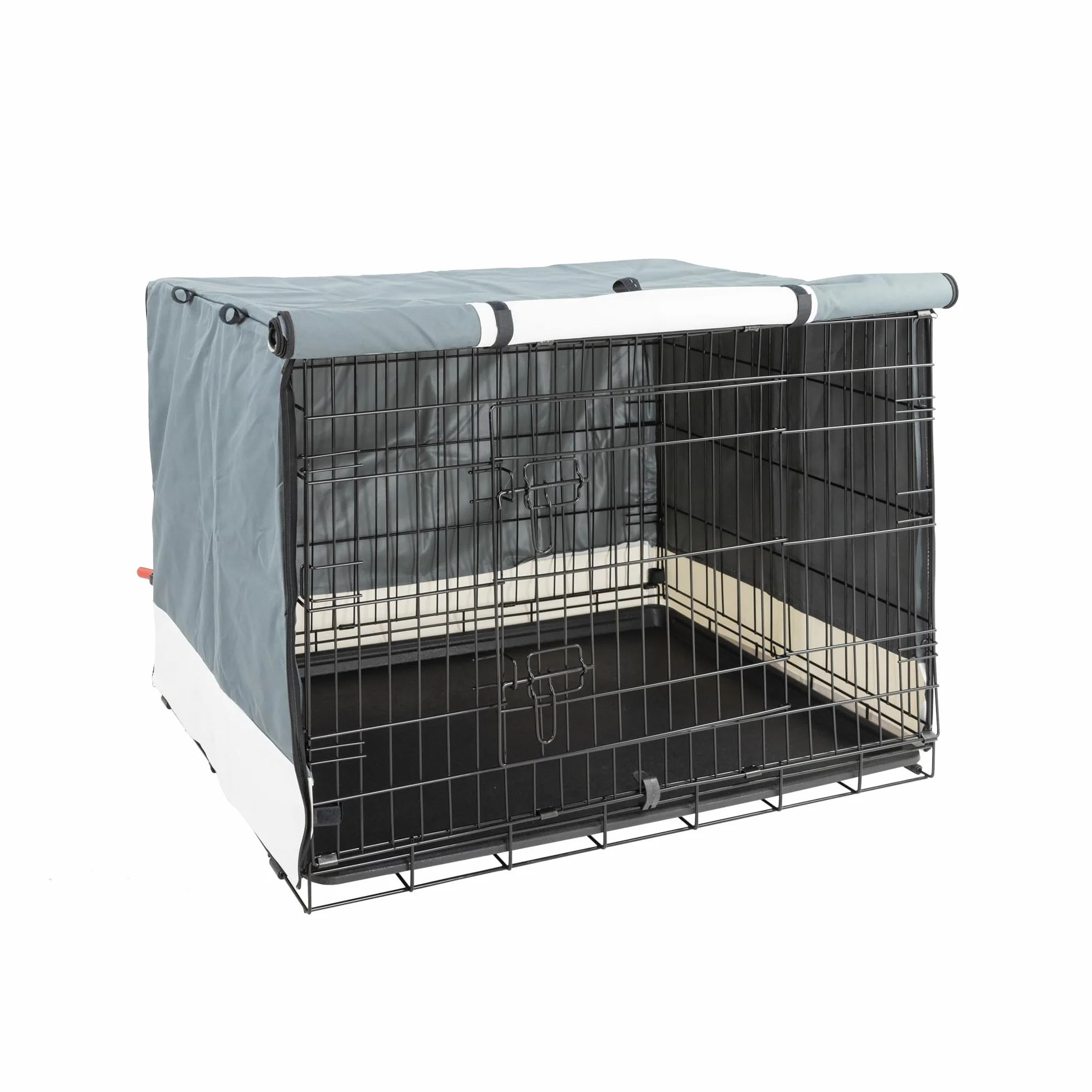 MaxxPet Copertura per Gabbia per Cani - per Box per Cani - Copertura della Gabbia per Cani - Dog Crate Cover - Copertura Impermeabile per Cuccia per Animali Domestici – 78x48x56 cm - Nero