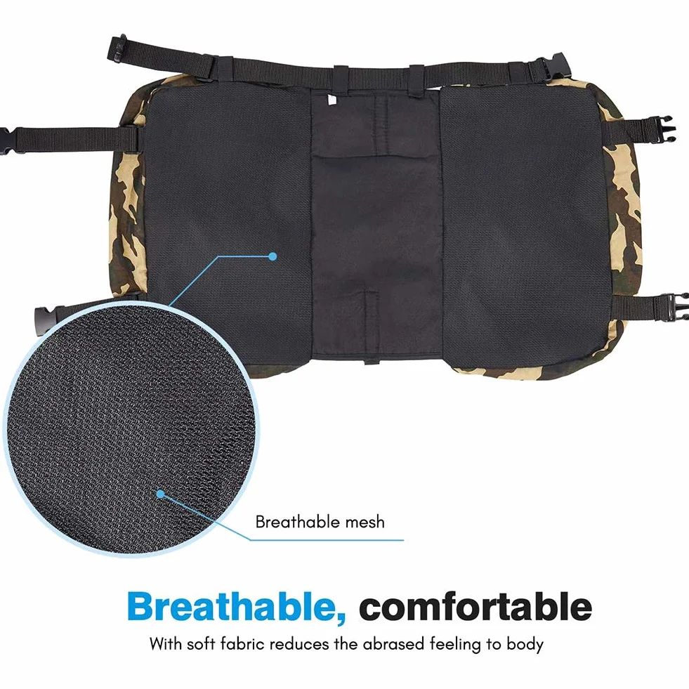 Cane Bisaccia Zaino, Regolabile Tripper Segugio dello Zaino di Corsa Bag Zaino Cane Pacchetto Escursionismo Gear Attrezzature Zaino Leggero per Medium & Large Cane per Addestramento Tattico