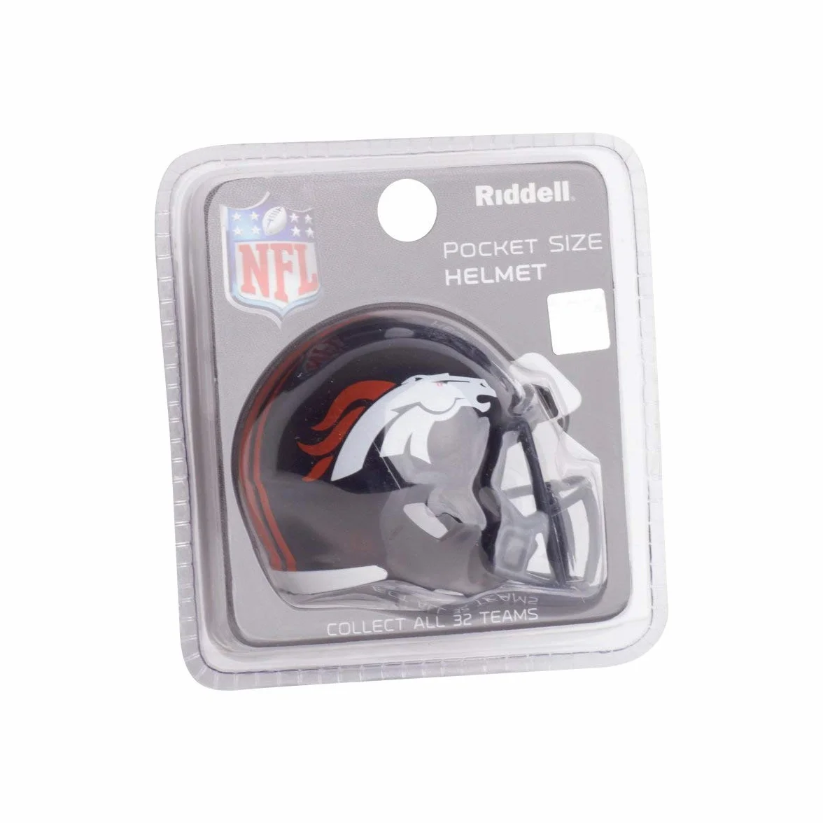 DENVER BRONCOS NFL Riddell Speed Pocket Pro Mini Casco da Calcio
