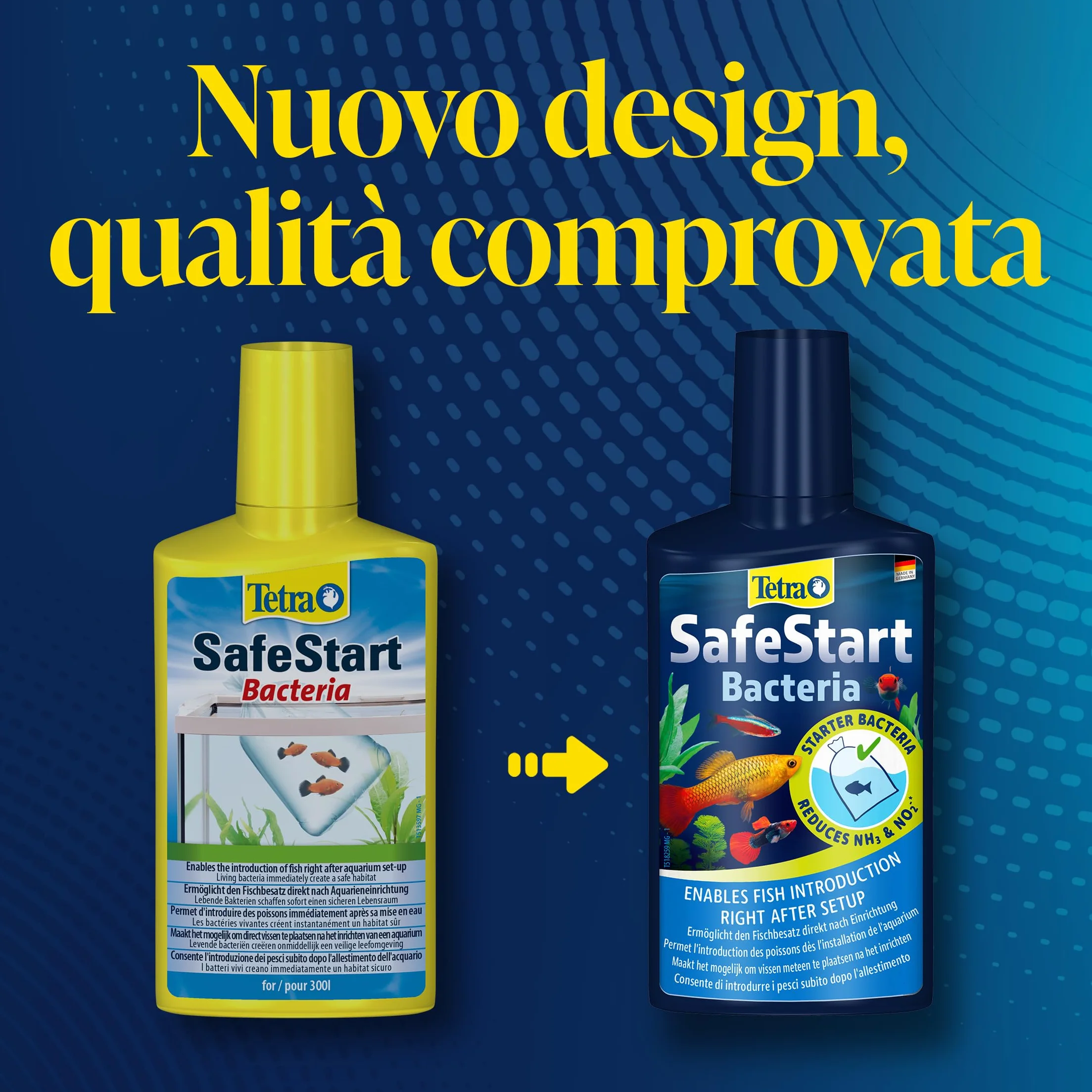 Tetra SafeStart Attivatore per Acquari, Consente di Introdurre i Pesci Immediatamente dopo L'allestimento dell'Acquario, 100 ml