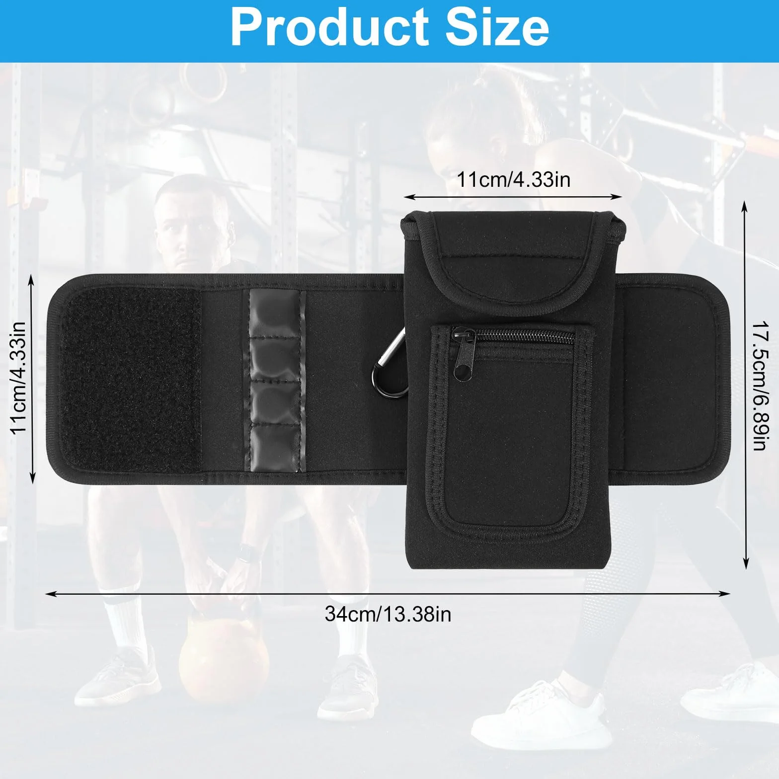 Prota Magnetico Fitness Borsa Magnetica per Accessori Palestra