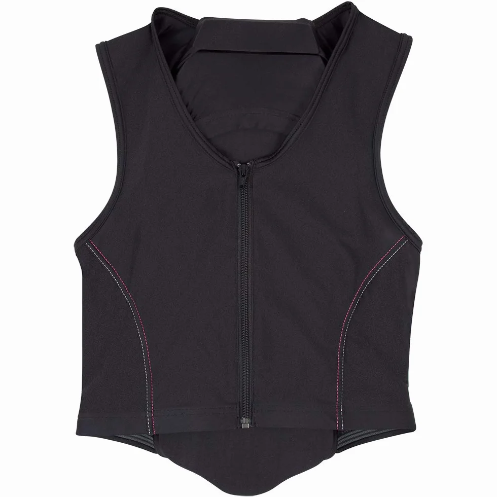 PFIFF 102842 - Paraschiena per bambini, misura S, colore: Nero/Rosa