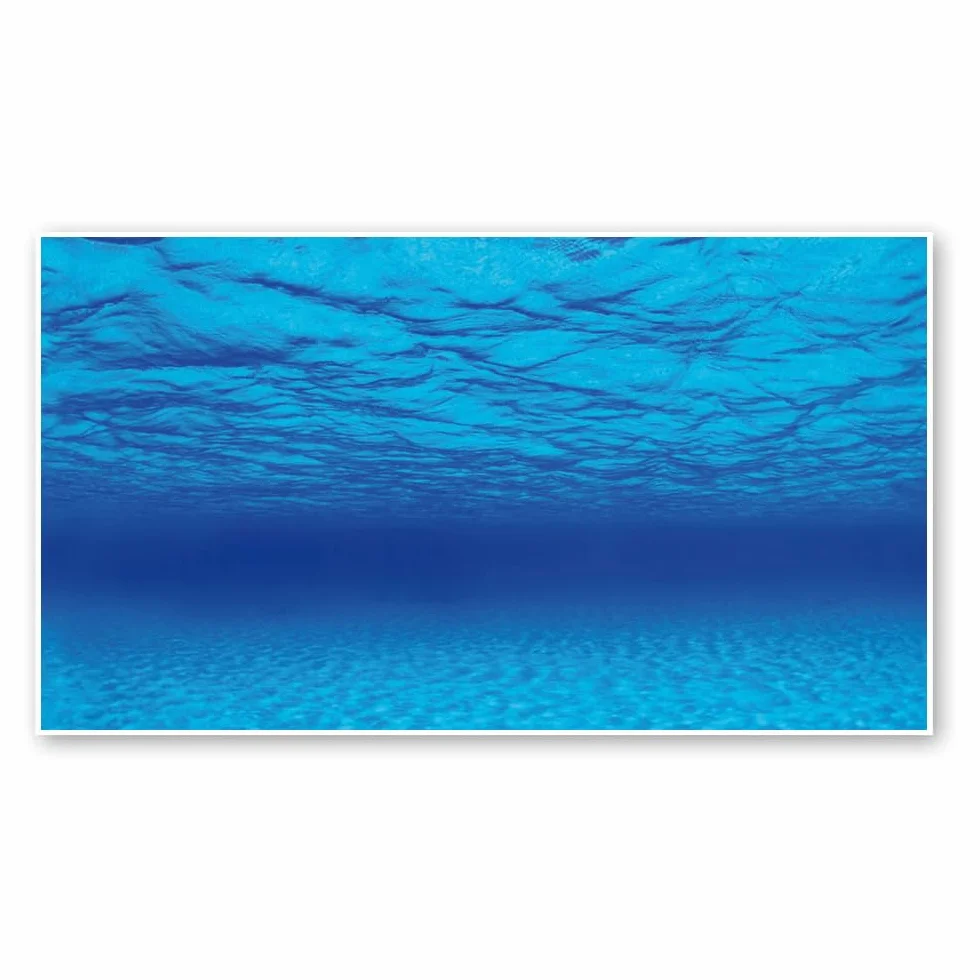 AMTRA MYSTIC - Sfondo in poster per acquario, decorazione dell'acquario, poster decorativo con doppia stampa, formato 45x100cm