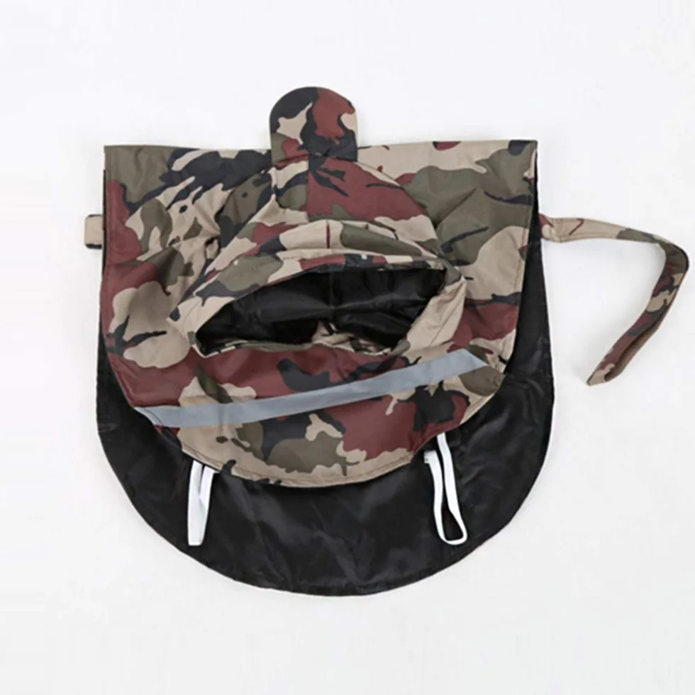 KoKoBin Cappottino Catarifrangente per Cani con Cappuccio Ultraleggero Traspirante Impermeabile per Cani di Media e Grande Taglia(Marrone, M)