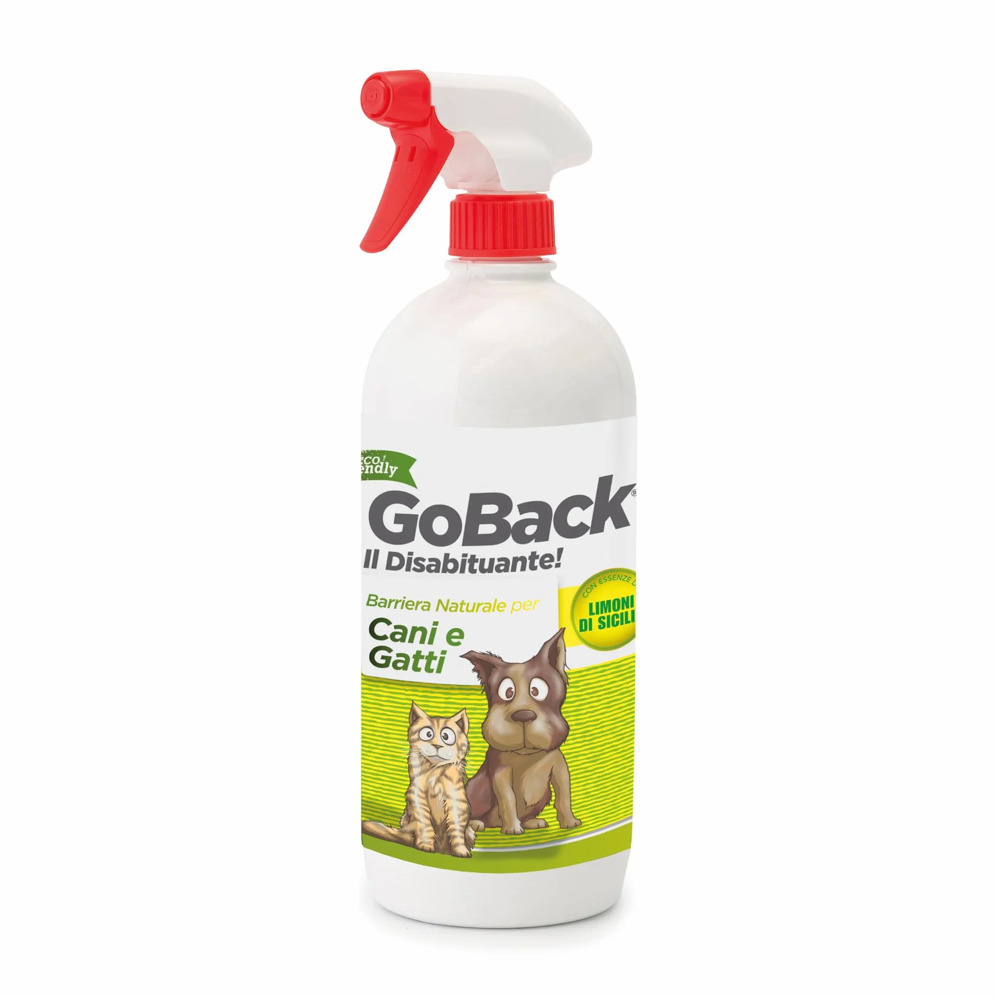 Goback Disabituante Naturale Cani e Gatti Limoni di Sicilia 750ml