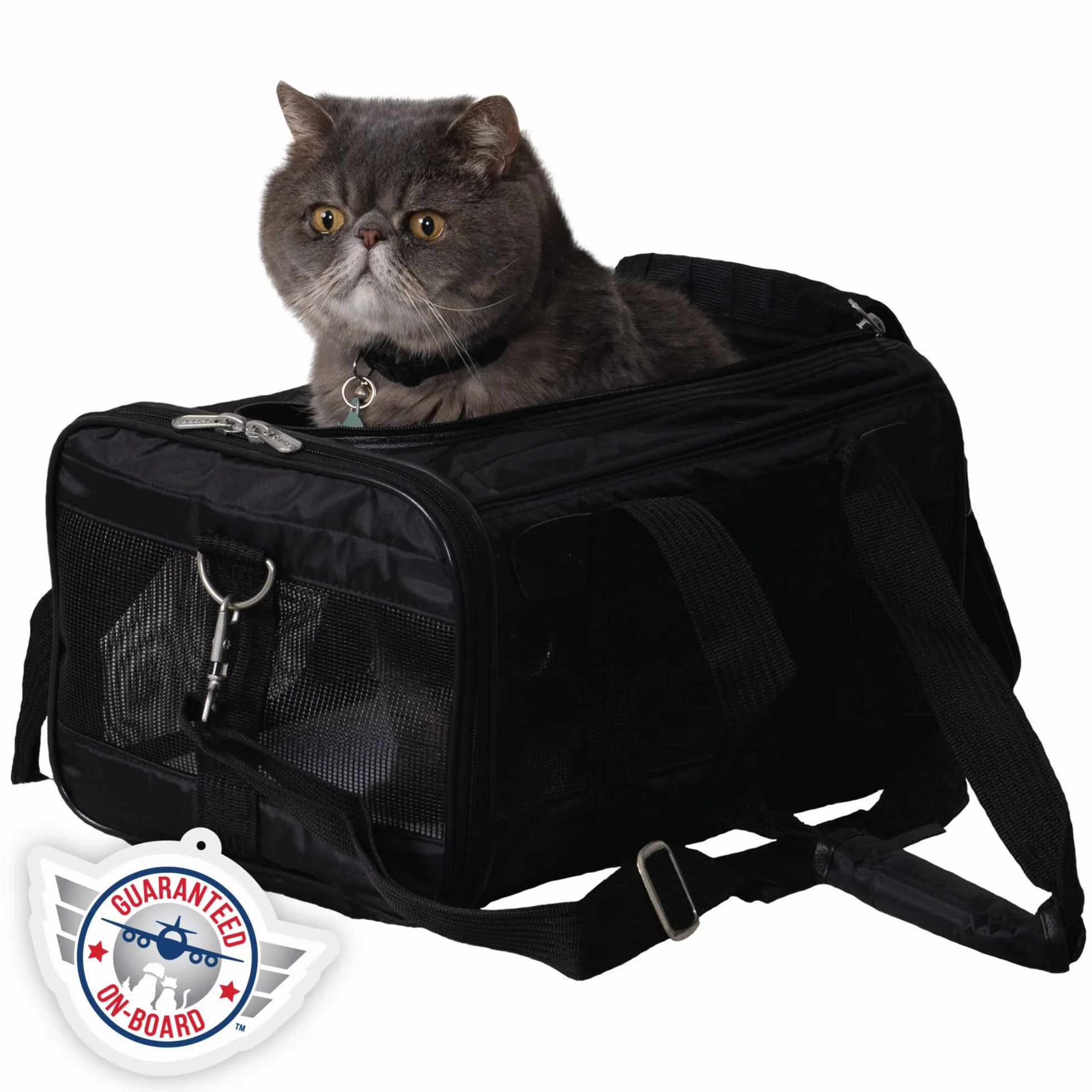 Sherpa Original Deluxe - Borsa da Viaggio, Piccola, Colore: Nero