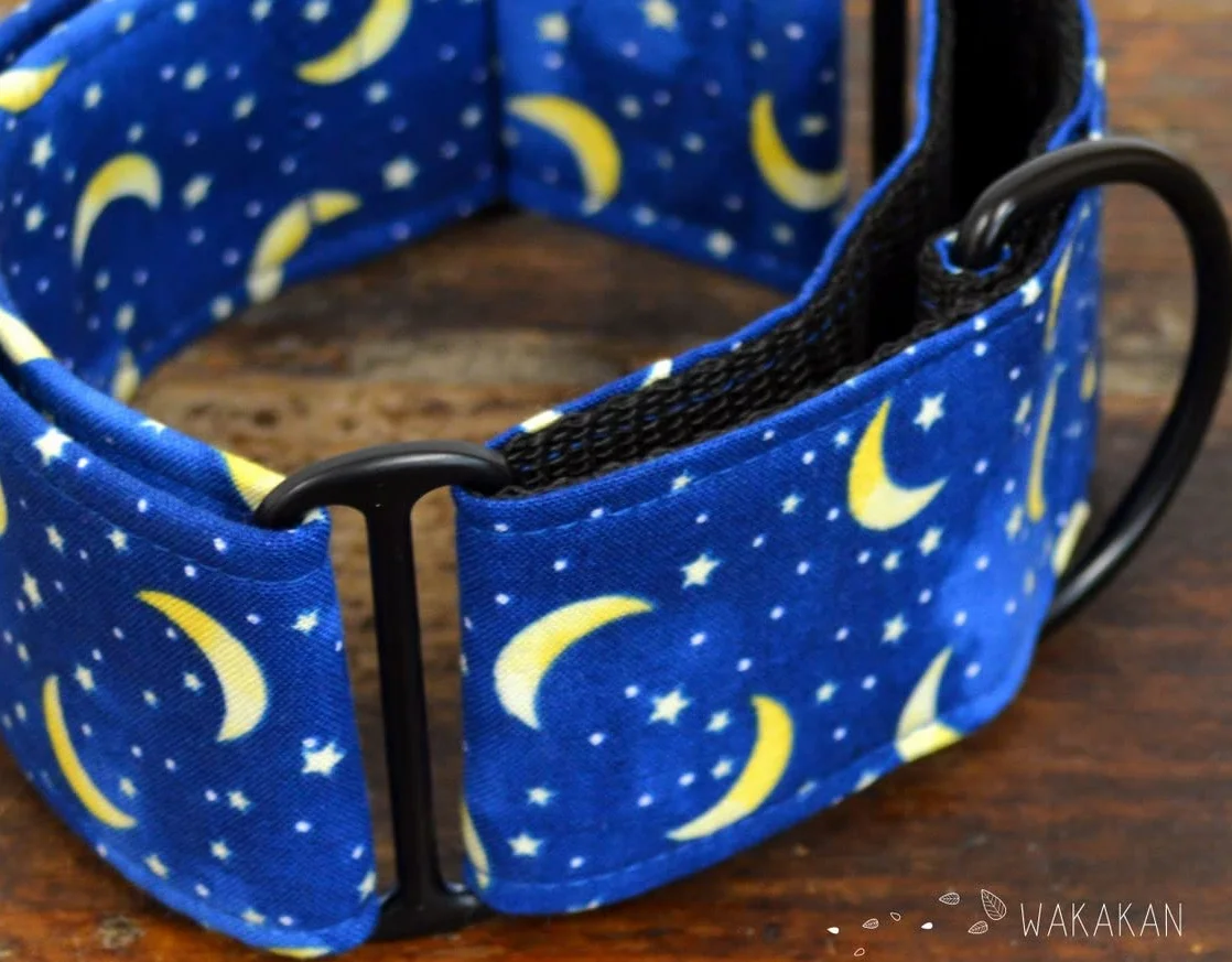 Wakakán Collare per cani martingale Nightfall