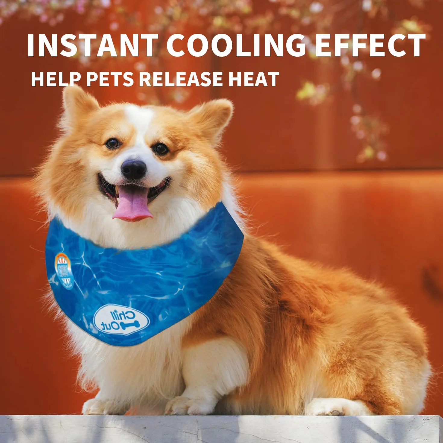 All for Paws bandana "Chill Out" dla psa