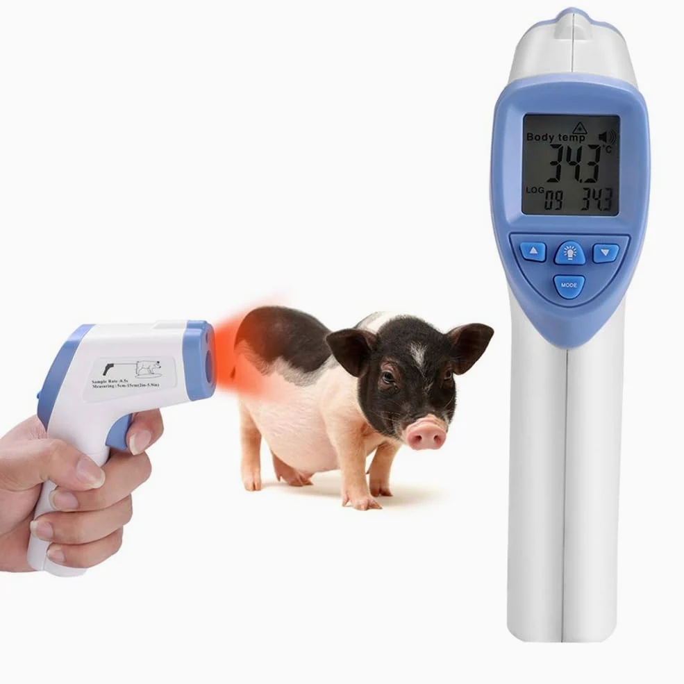 Termometro Veterinario A Infrarossi Ad Alta Precisione per Animali, Pecore, Maiali, Cani