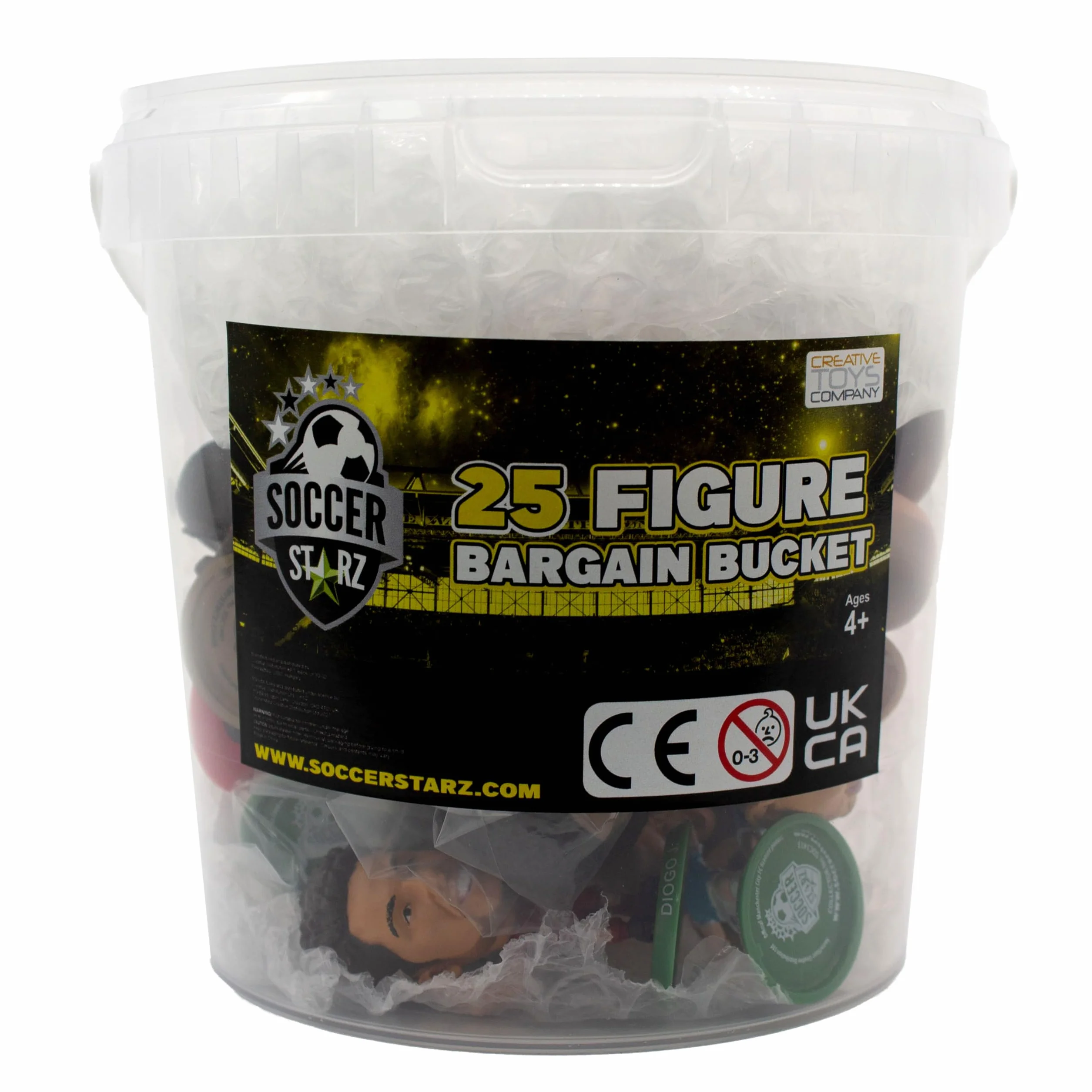 SOCCERSTARZ - Football, Set di Statuette di calciatori Standard, 25 pz.