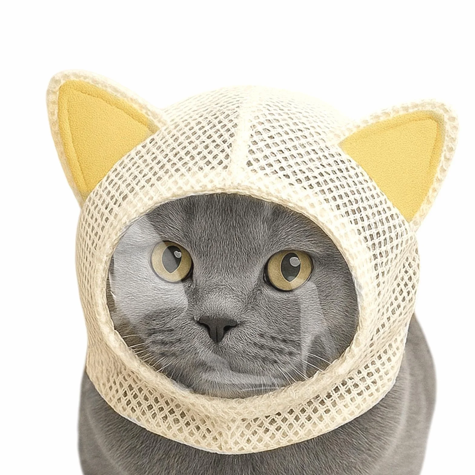 Museruola Regolabile per Gatti da Toelettatura,Antimorso per Animali Domestici | Copertura Traspirante Per Animali Da Compagnia - per Bagno, Casa, Interni, Viaggi, Esterni