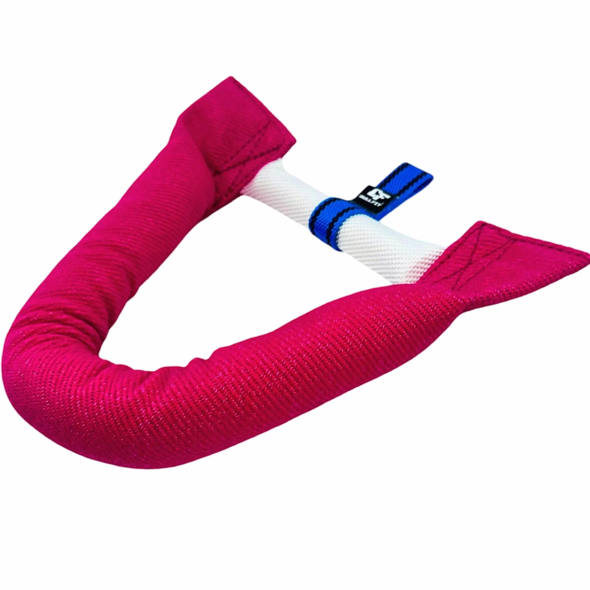 Bull Fit Manicotto per Cani a Ferro di Cavallo 30 cm, Salsicciotto Molto Robusto per I'addestramento dei Cani, per il Tiro alla Fune e per i Giochi di Tiro alla Fune, Rosa