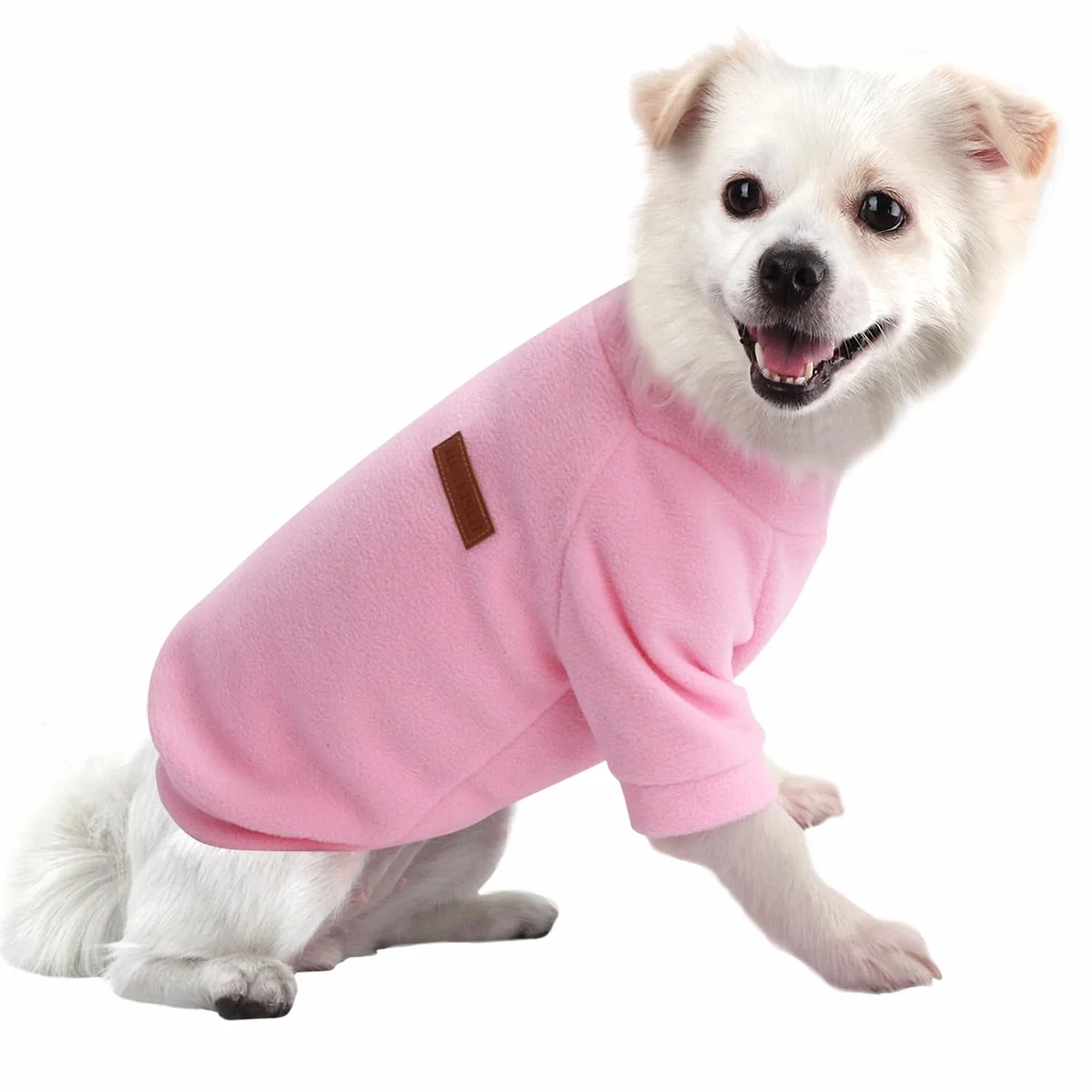 Maglione Cane Taglia Piccola Felpa Cane Piccola Taglia Maglioncino Chihuahua Maglione per Gatto, Con Una Texture Morbida, Elastico Facile da Indossare e Colori Vivaci (M, Rosa)