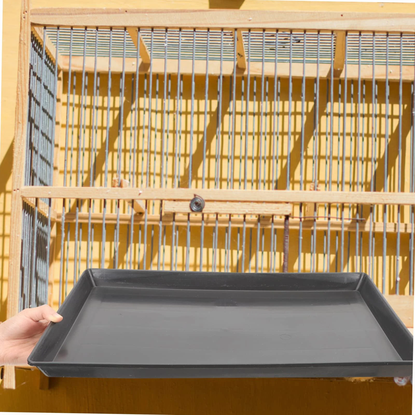Vassoio Inferiore Anti-Perdite per Gabbia 16.93x12.99x0.98in 2 Pezzi