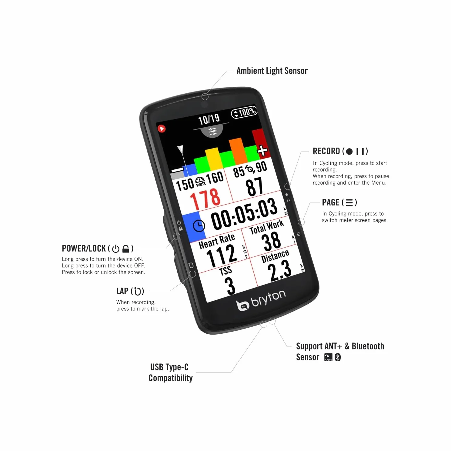 Bryton Rider S810 GPS