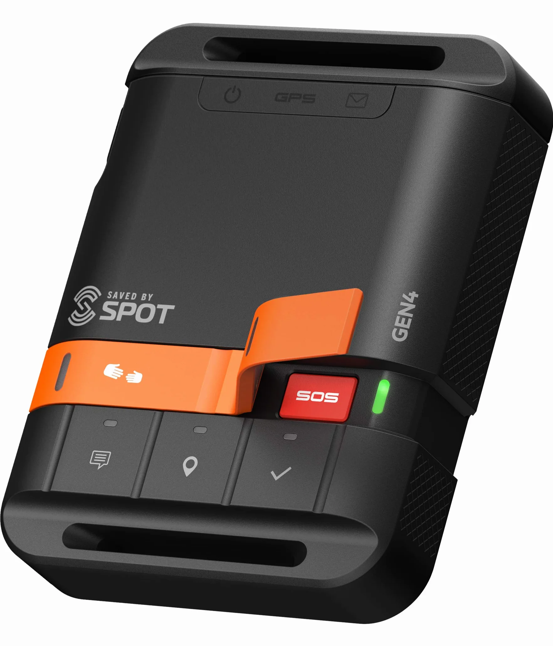 SPOT Gen4 Messaggero GPS satellitare | Tracker portatile tascabile per escursionismo, campeggio, lavoro in solitaria e avventure fuori rete | Rete satellitare Globalstar | Abbonamento richiesto