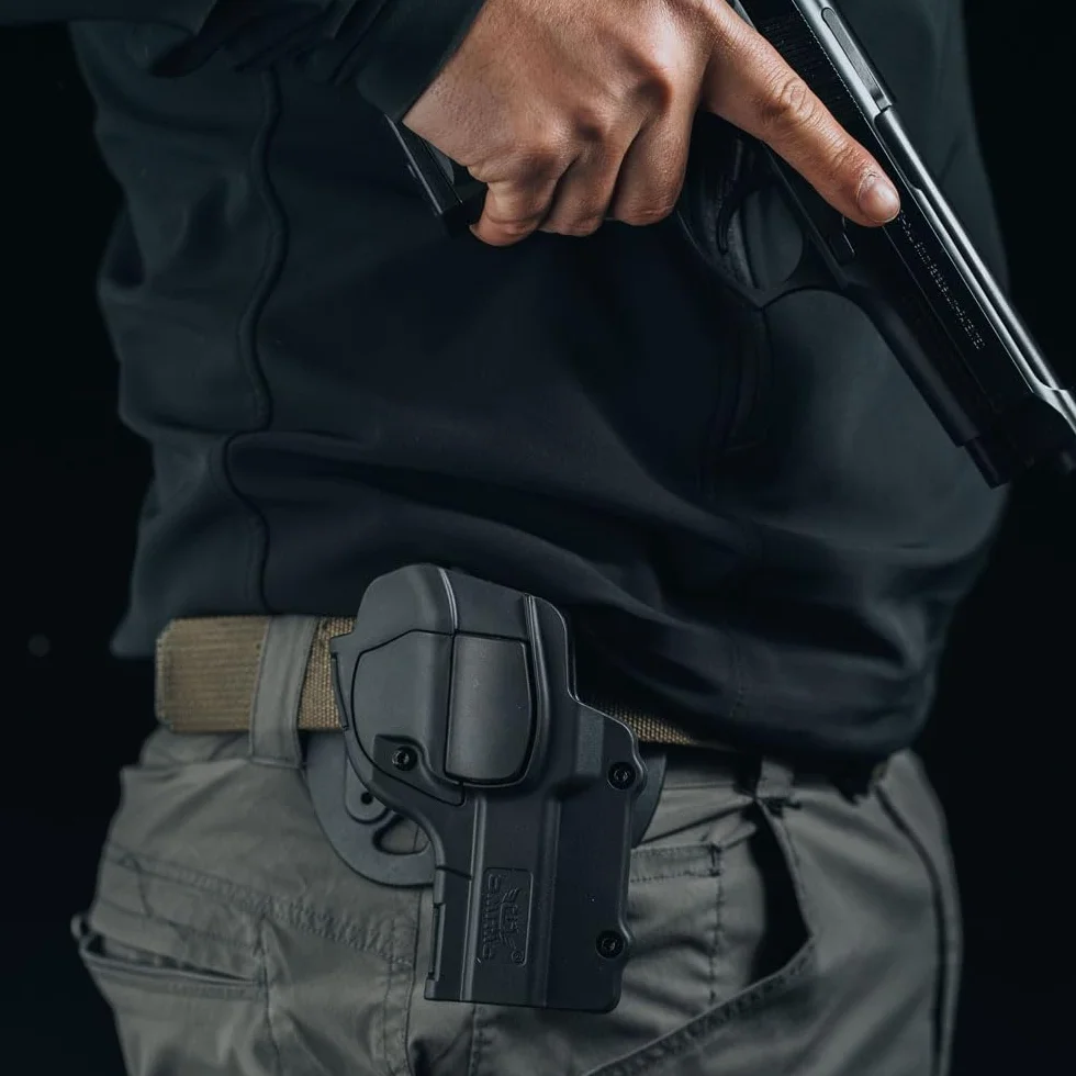 Beretta 92 Paddle OWB Holster Polimerowa Kabura Taktyczna Czarna
