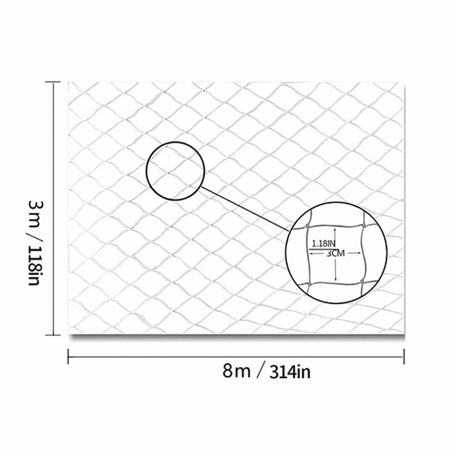 NETTINA DI BALCONO per animali domestici, balcone da rete per gatti | Rete per la per animali domestici per balcone, scale, porta,