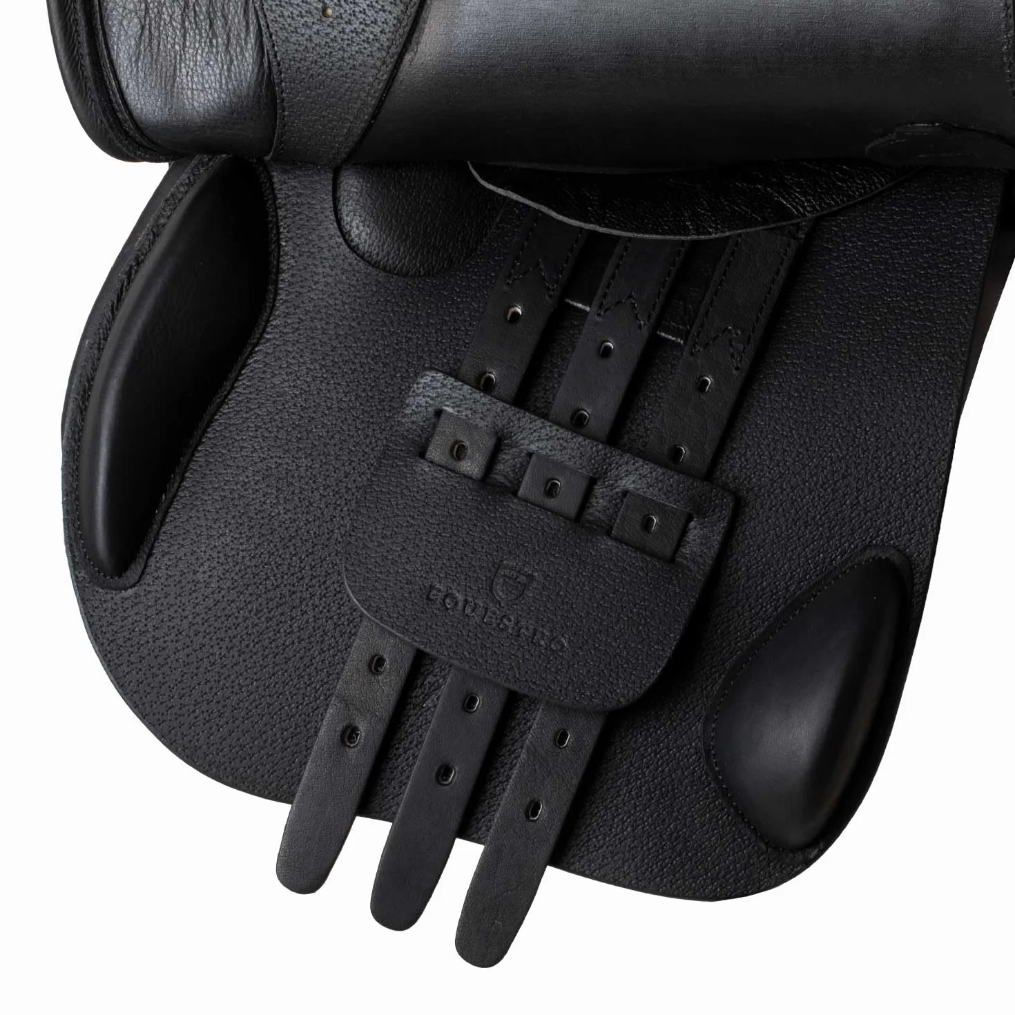 Sella da Salto Evolution Pro, Pelle Nera, 17.5"