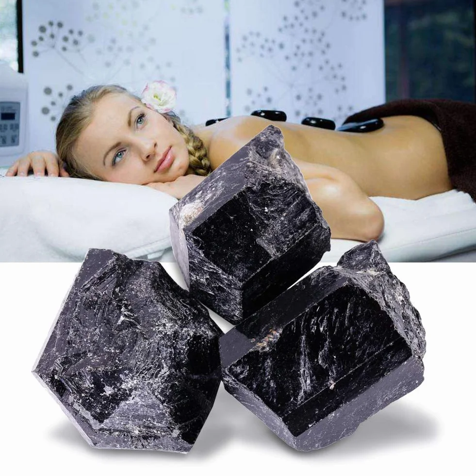 1 Pz Quarzo Naturale, Turmalina Negra Turmalina Negra Piedra Cristallo Naturale Tormalina Roccia Grezza Pietra Curativa Minerale