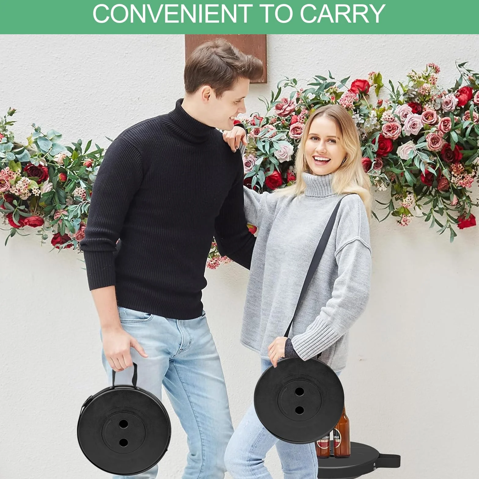 Maxentico Sgabello Pieghevole Portatile 150kg Carico Massimo per Campeggio e Viaggi