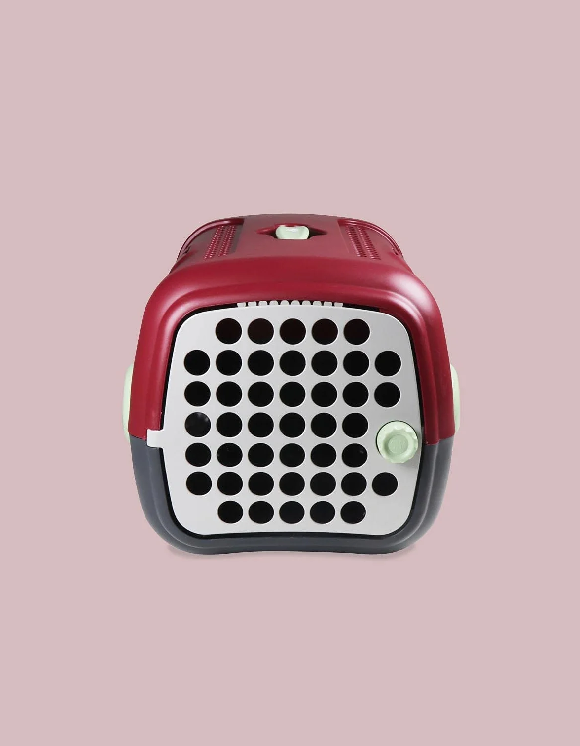 UNITED PETS United Pets A.U.T.O. - Trasportino Rigido per Cani e Gatti, di Design, Made in Italy, Bordeaux, Incluso Tappetino Igienico, 51x37x33cm, Trasportino da Viaggio - 2200 g