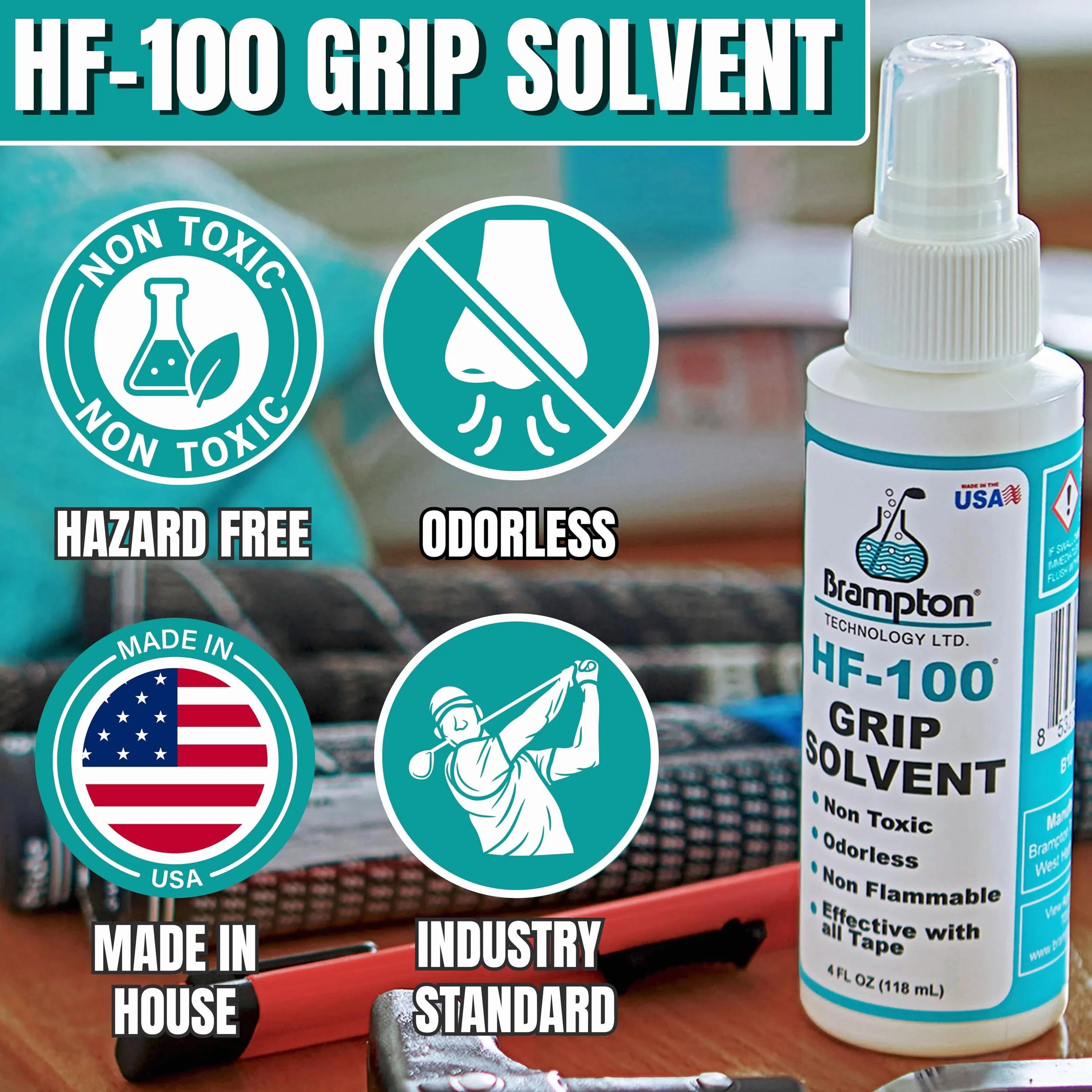 Brampton hf-100 Grip Tape Attivatore Spray 226,8 g
