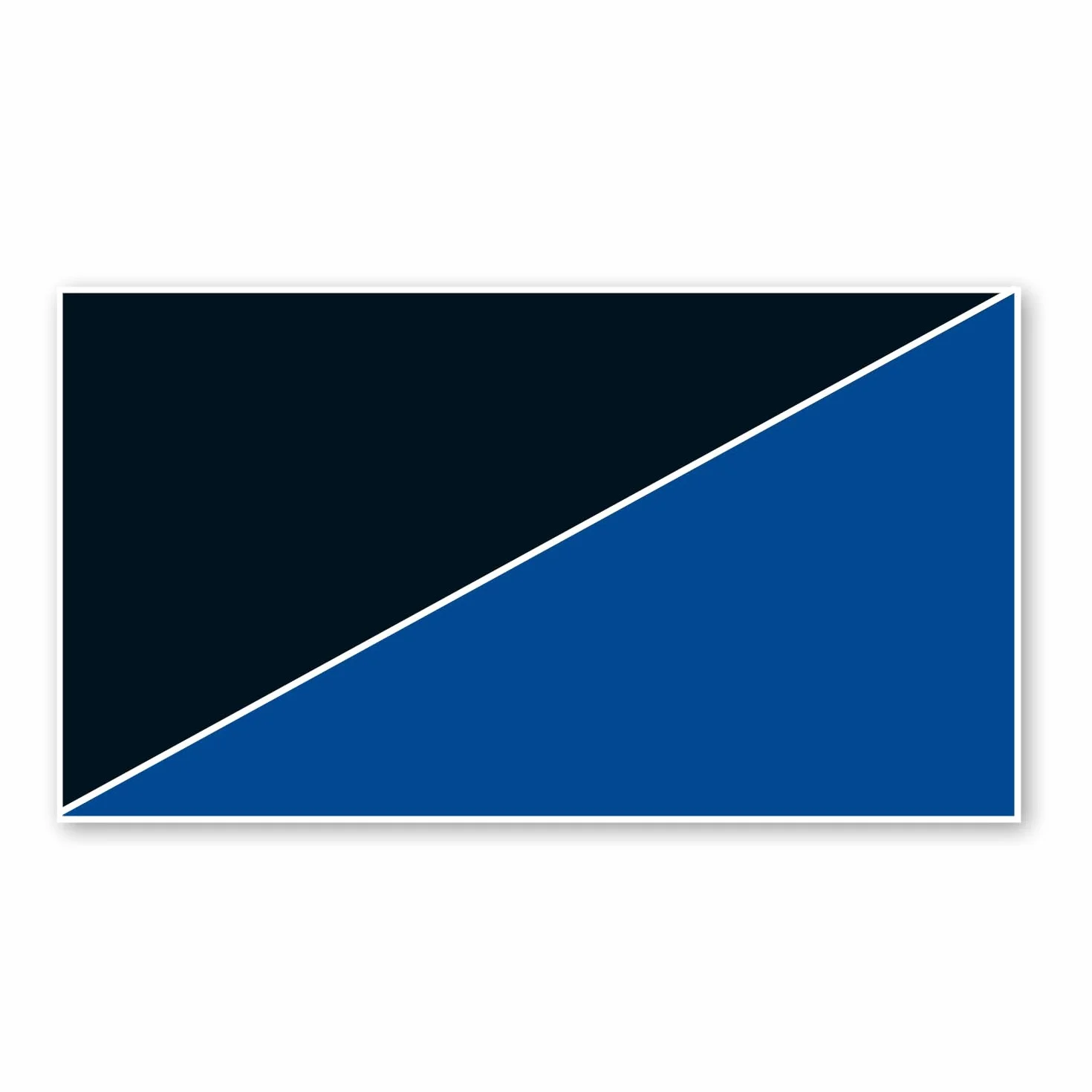 Amtra Sfondo Doppio Black/Blue - Sfondo Poster per Acquario, Decorazione a Doppia Stampa HD, Double Face, Impermeabile, Formato 45x100 cm