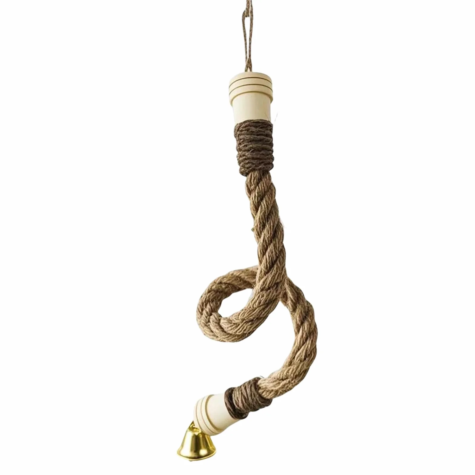 Bastoni da arrampicata per gabbie per uccelli – Altalena flessibile per voliera, balcone, terrazza, parrocchetti ondulati Conure