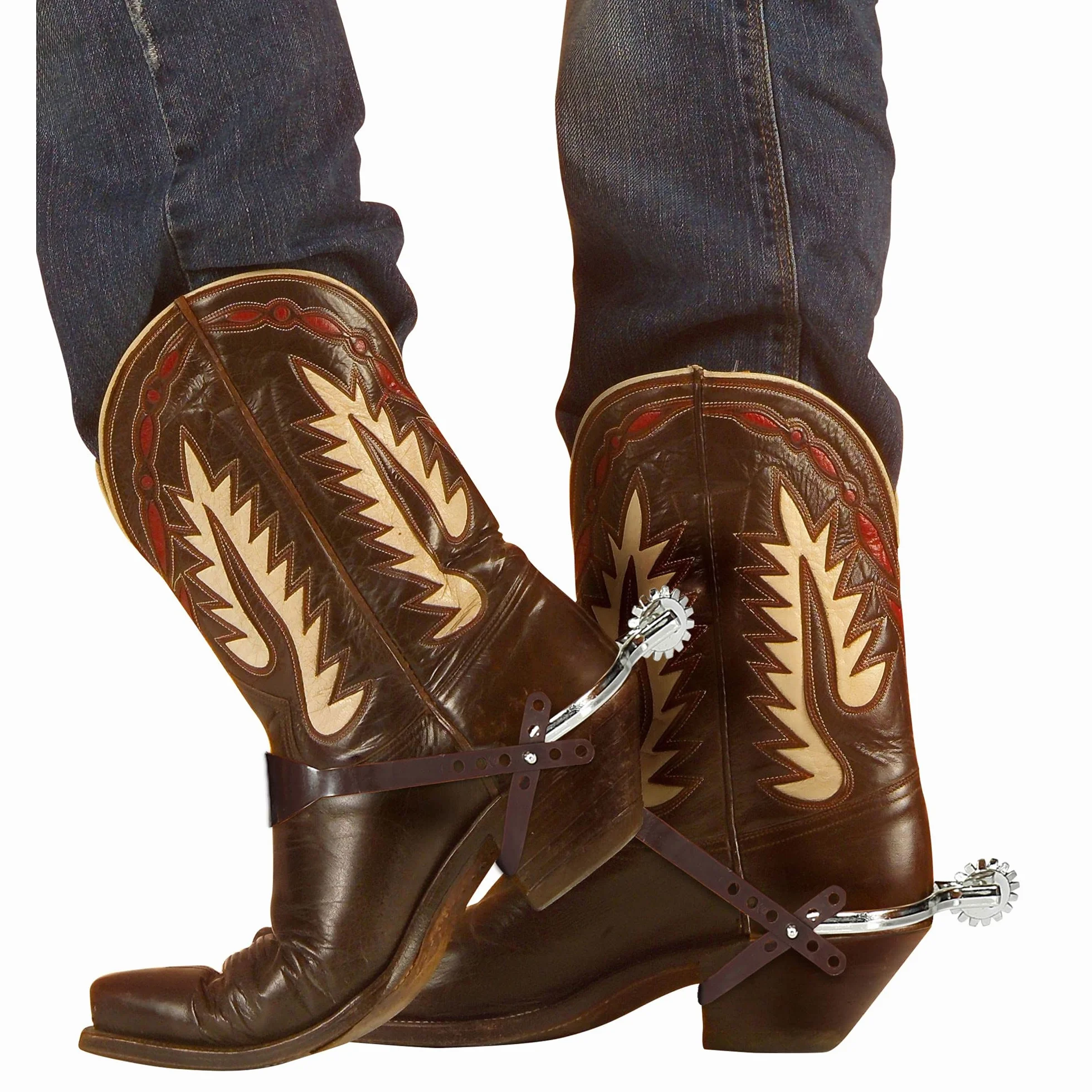 W WIDMANN MILANO Party Fashion - Sperone per costume da cowboy, accessori per scarpe, Wild West, sceriffo