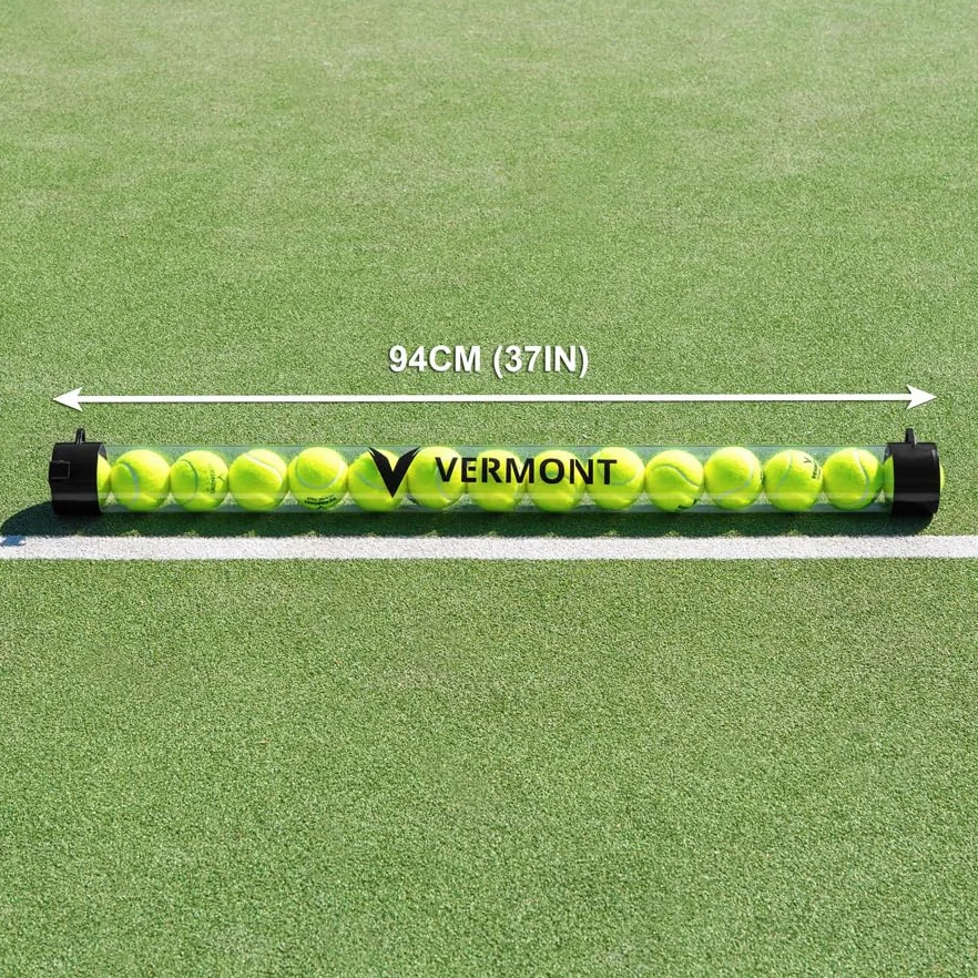 Vermont Tubo Palline Da Tennis per Allenamento - Raccogli 15 Palline Contemporaneamente | Attrezzatura Tennis