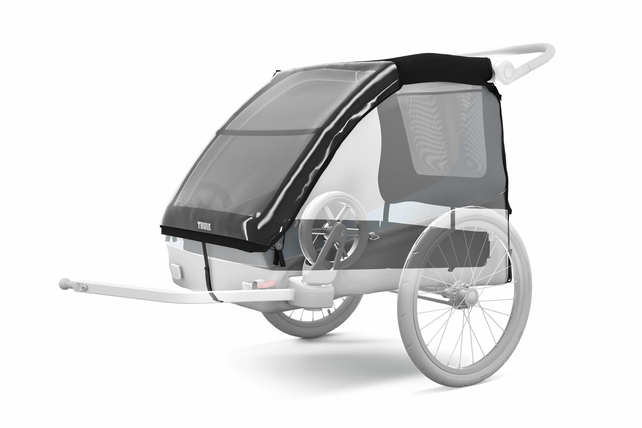 Thule Courier Dog Trailer Kit Rimorchio Cane Black, One-Size