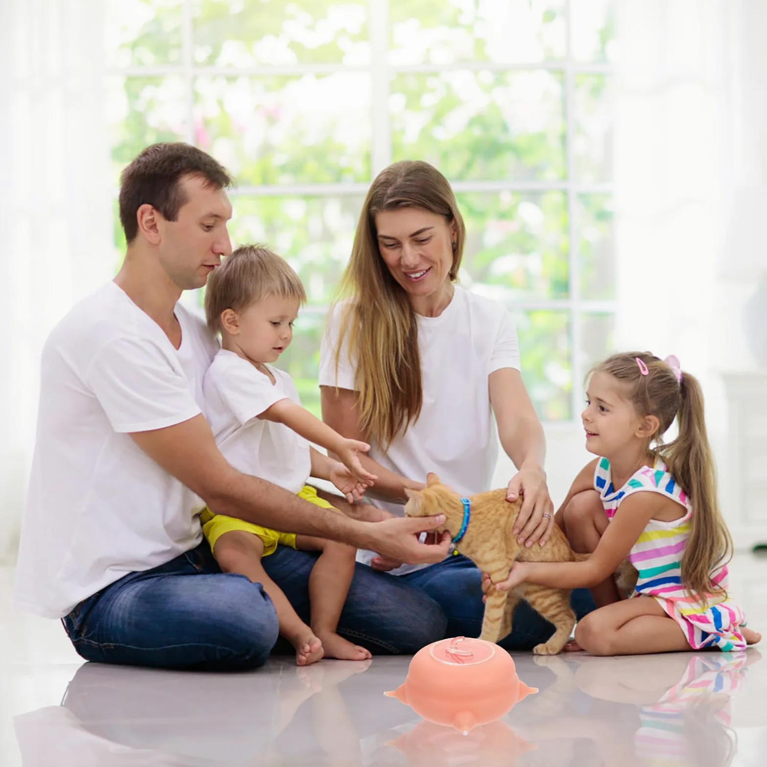 Biberon per Allattamento in Silicone per Piccoli Animali Domestici, Strumento per Alimentazione Cuccioli e Gattini, Facile da Conservare, Colore Rosa
