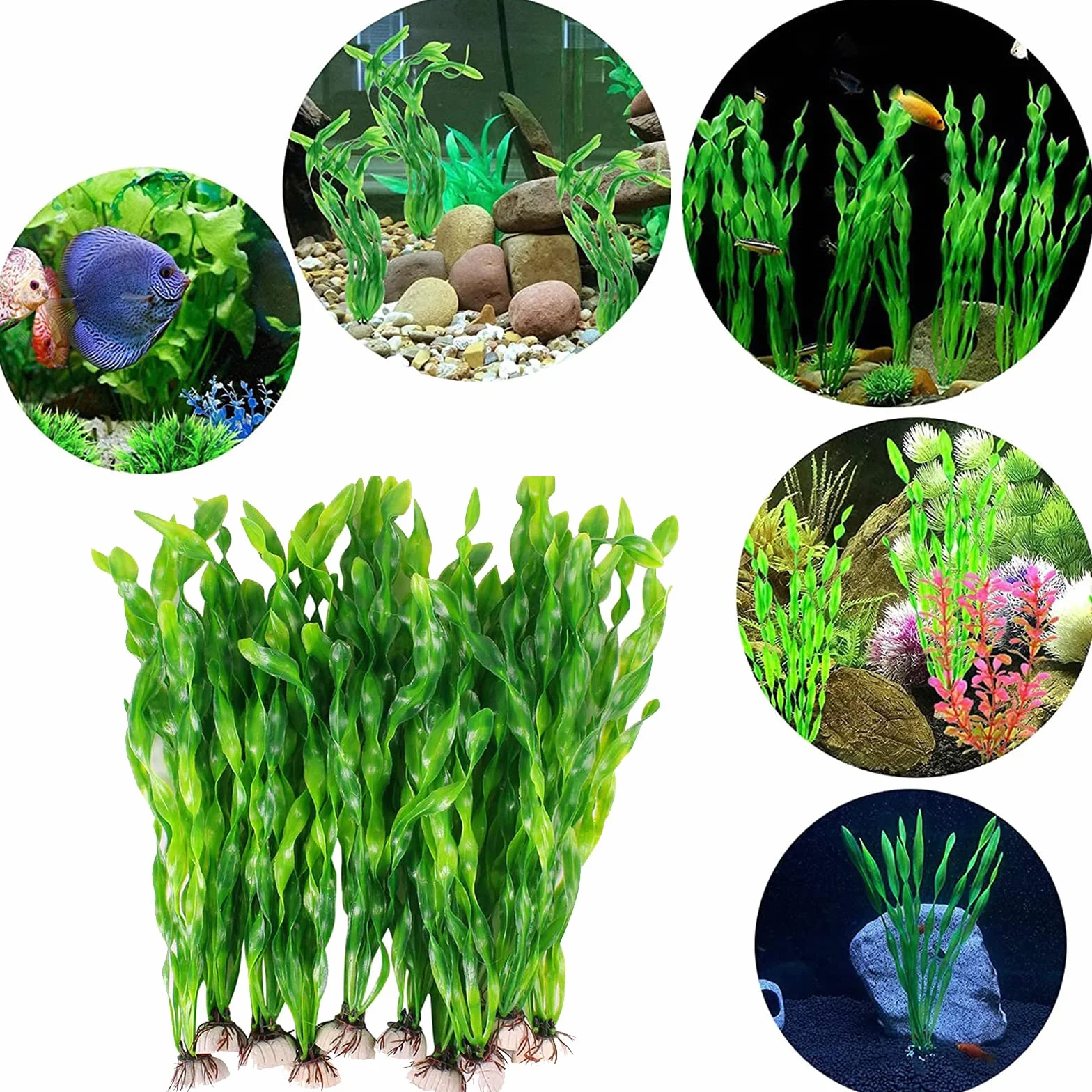 10 Pezzi Acquario Pianta Acquario Artificiale Decorazione