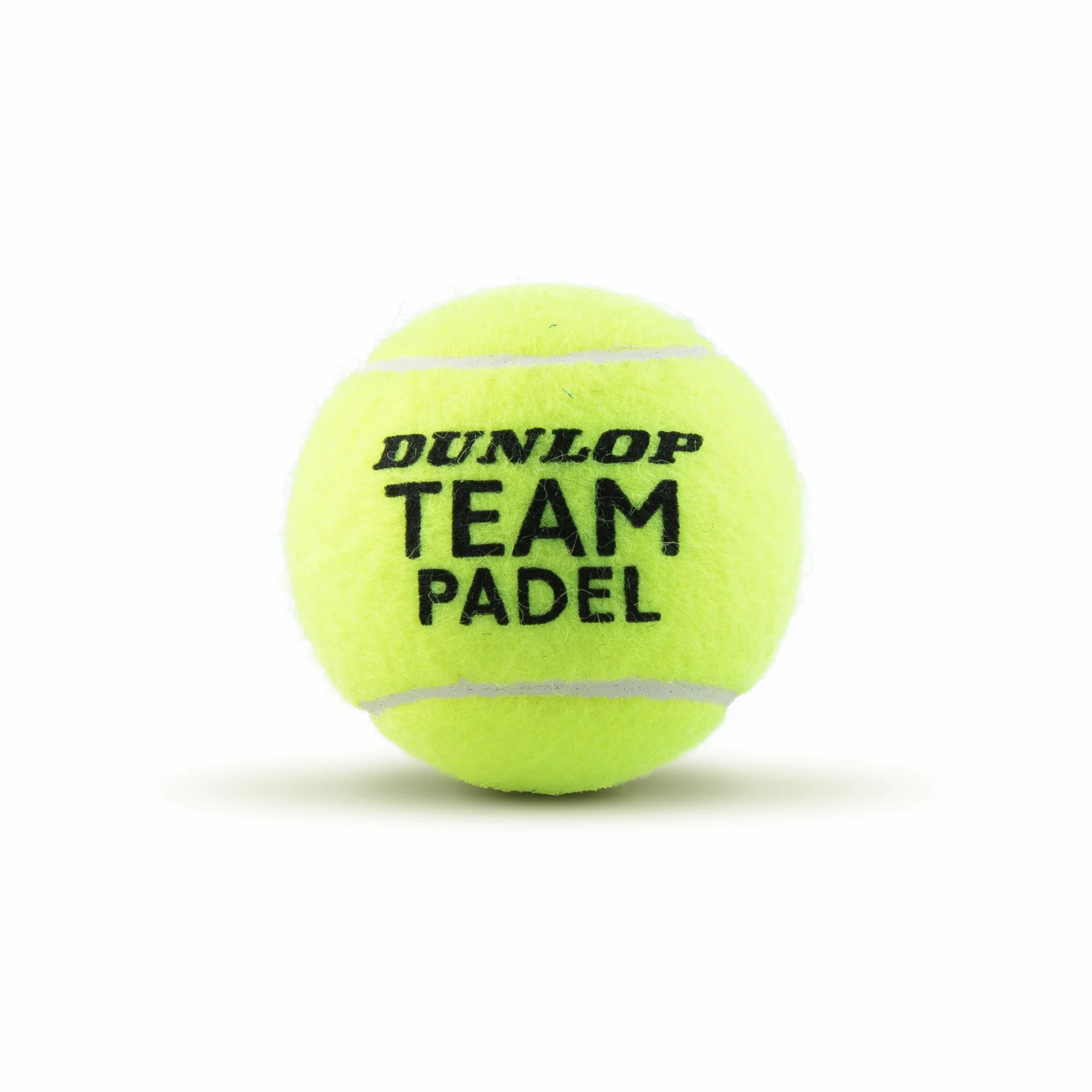 Dunlop Team Padel Balls Pack of 3 for Leisure and Training