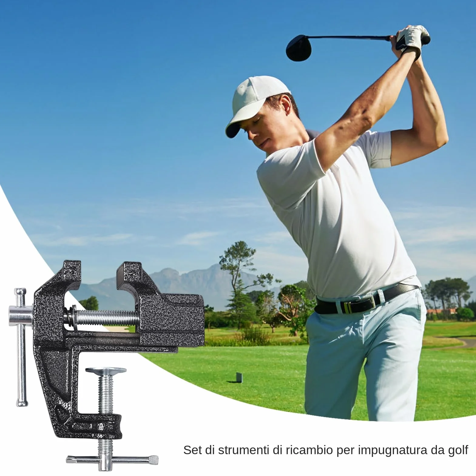 Kit Rigrip Golf 4 Pezzi Impugnature per Reimpugnatura Mazze Donne Asta Carbonio