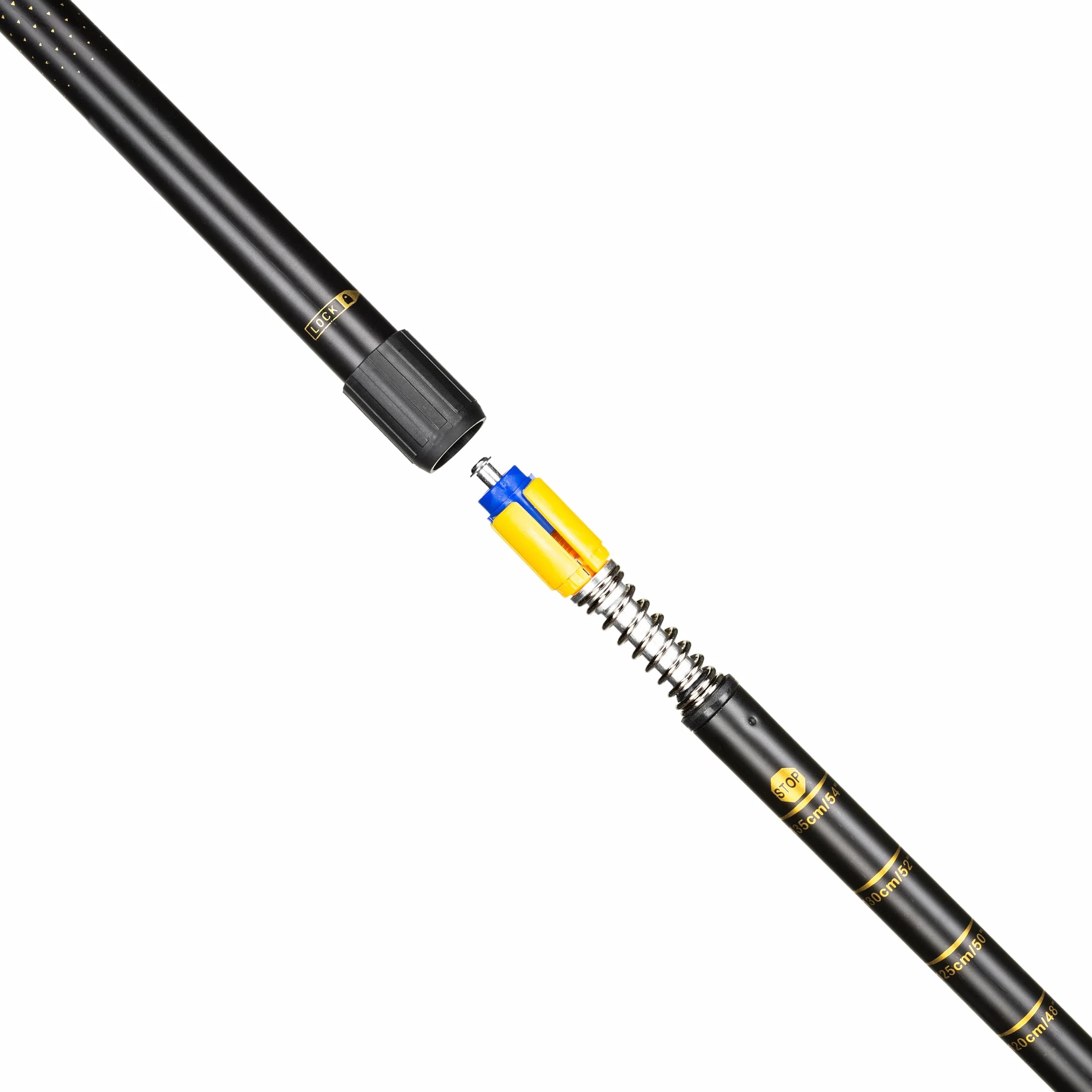 Bastoni da trekking regolabili 65-135 cm nordic walking escursionismo