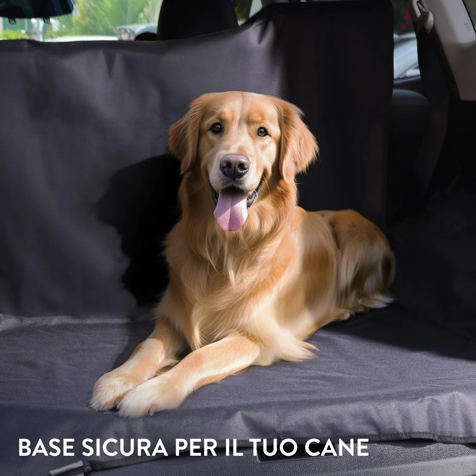 PRETEX Telo Auto per Cani - Copertura Protettiva per Baule - Coperta Auto Copribaule - Telo Macchina per Cani Impermeabile - Protezione Bagagliaio Universale