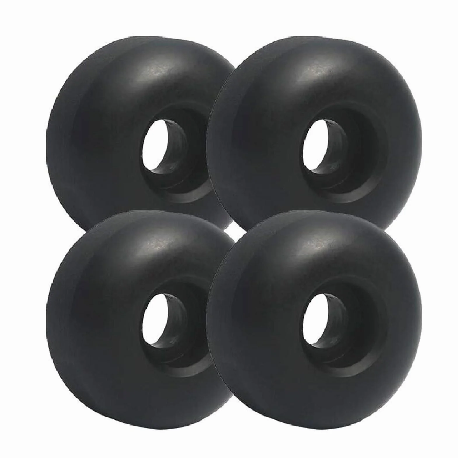 Set Completo Skateboard con Truck Coppia in Metallo 4 Ruote PU 8 Cuscinetti Kit Montaggio Double Kick