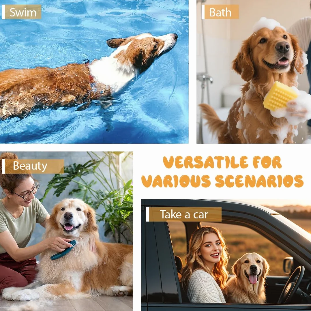 Paraorecchie Cocker Per Cani Impermeabili Antirumore Protezione Regolabile