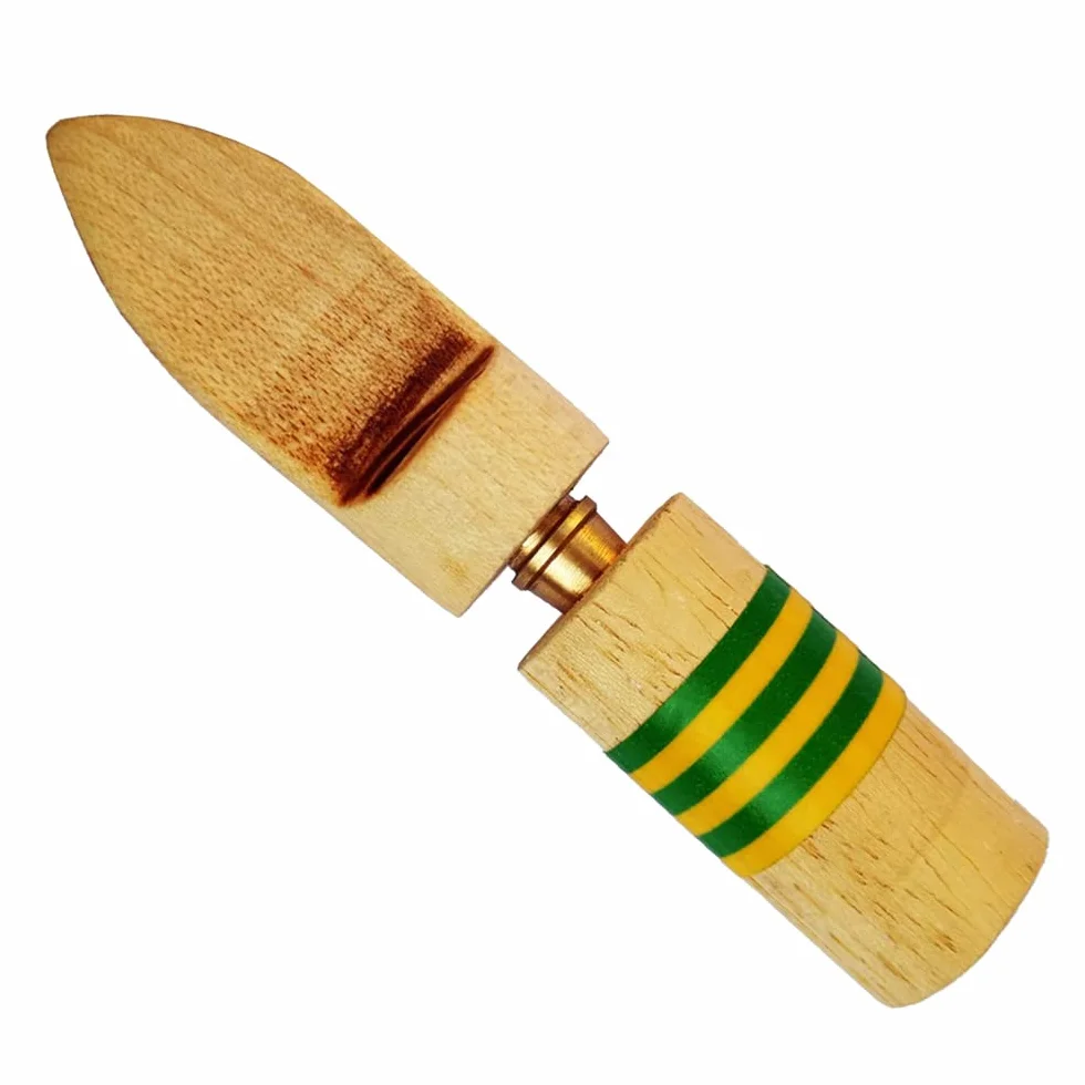 Generico Richiamo Tordo Artigianale Legno/Ottone