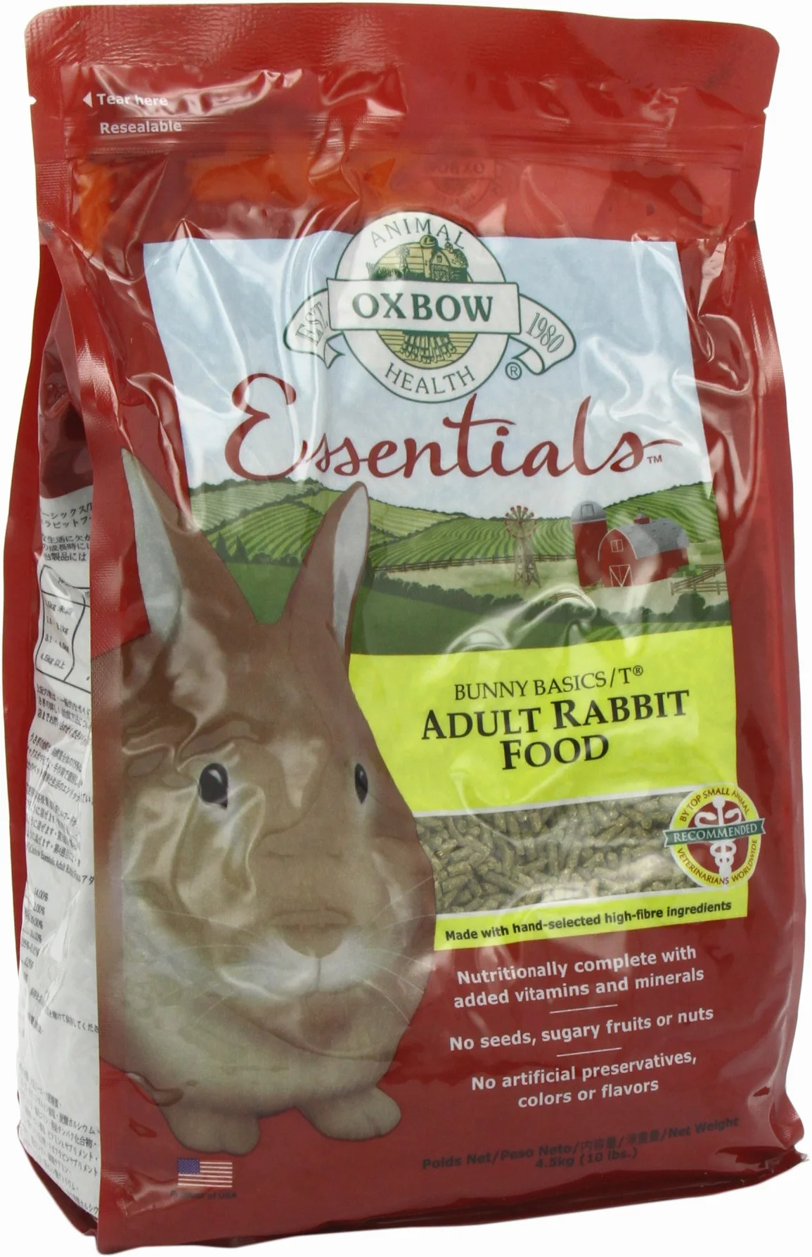 Oxbow - Mangime per Coniglio Adulto - 4500gr