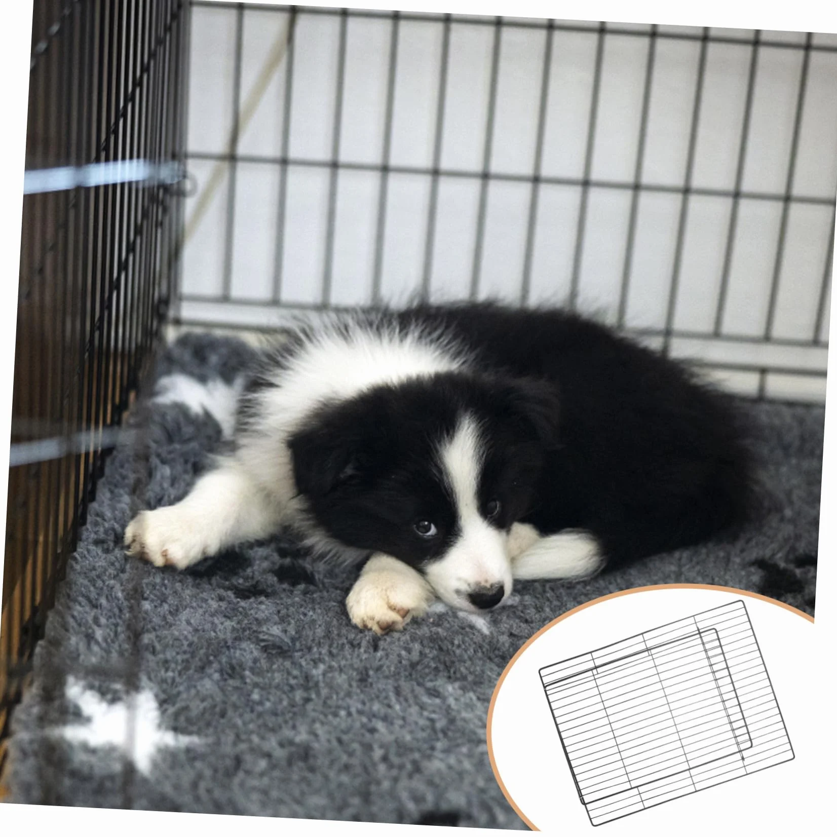 Rete per Con Apertura Accessorio Versatile per Gabbie e Recinti Sicurezza per Grandi Animali