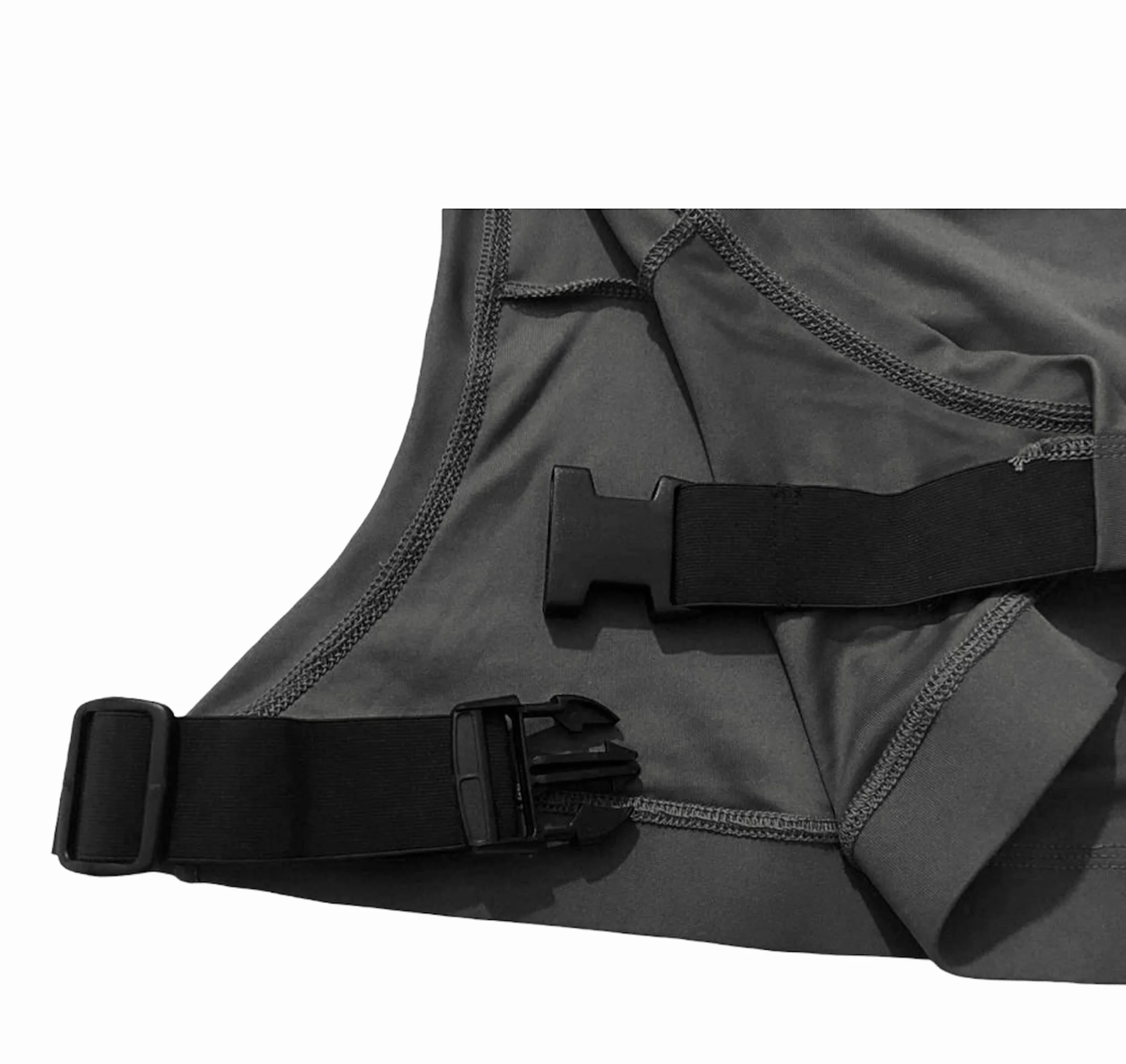 Majestic Ally, Protection Anti-éclats élastiquée en Lycra pour Cavallo, Taglia L, Noir