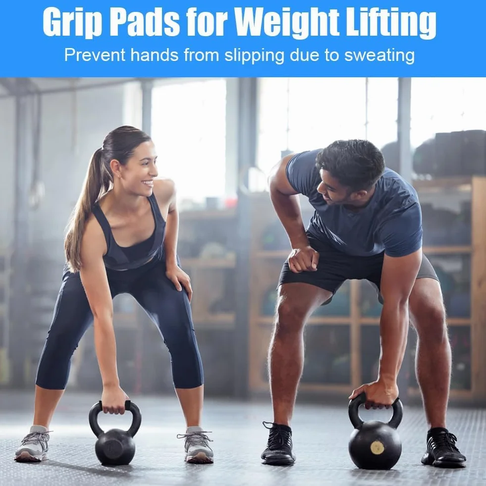 Flintronic Grip Pad, 6 Pezzi Cuscinetti da Allenamento in Neoprene per Palestra Bodybuilding