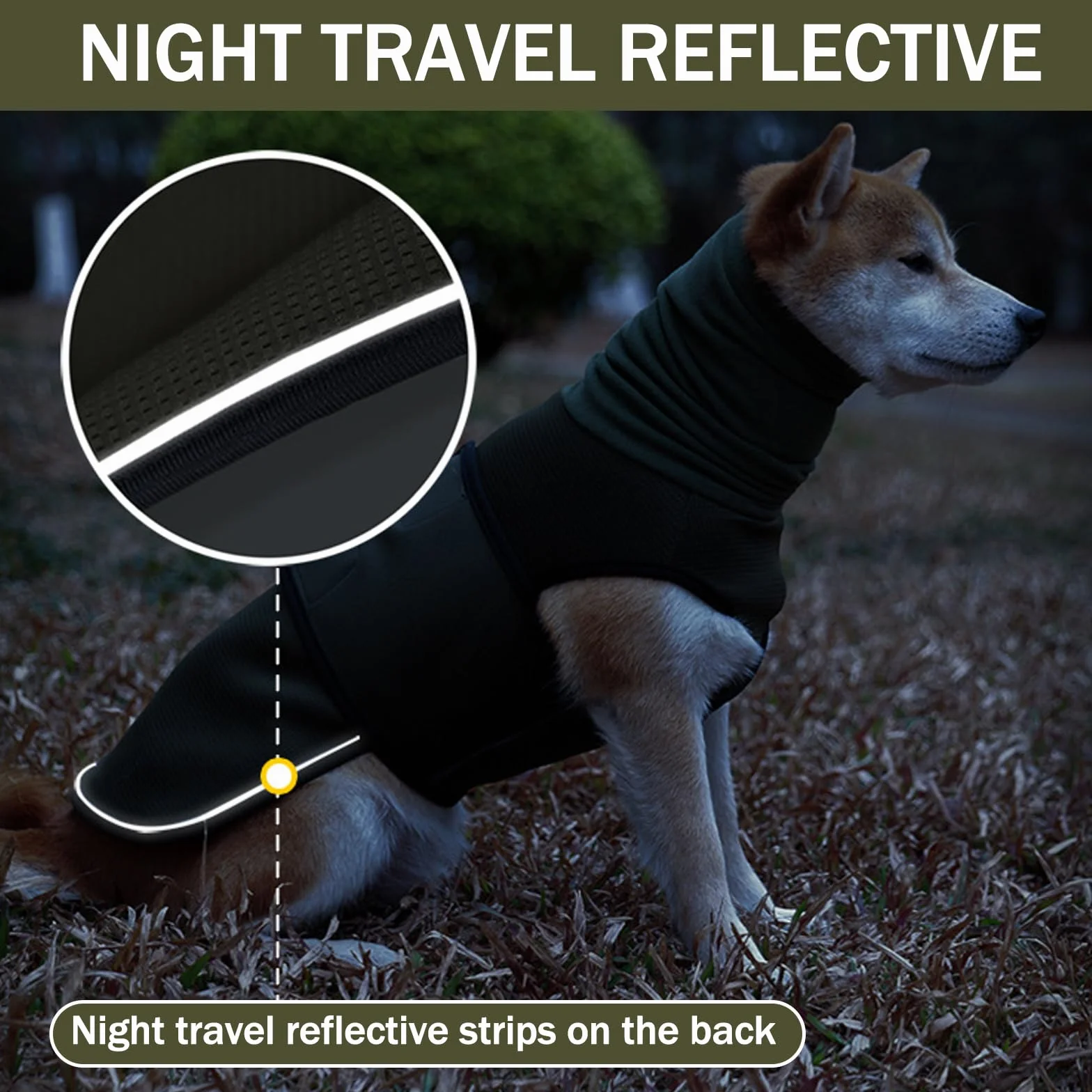 Cappotto Anti Ansia Cane Calmante Giacca Antistress Regolabile con Cappuccio
