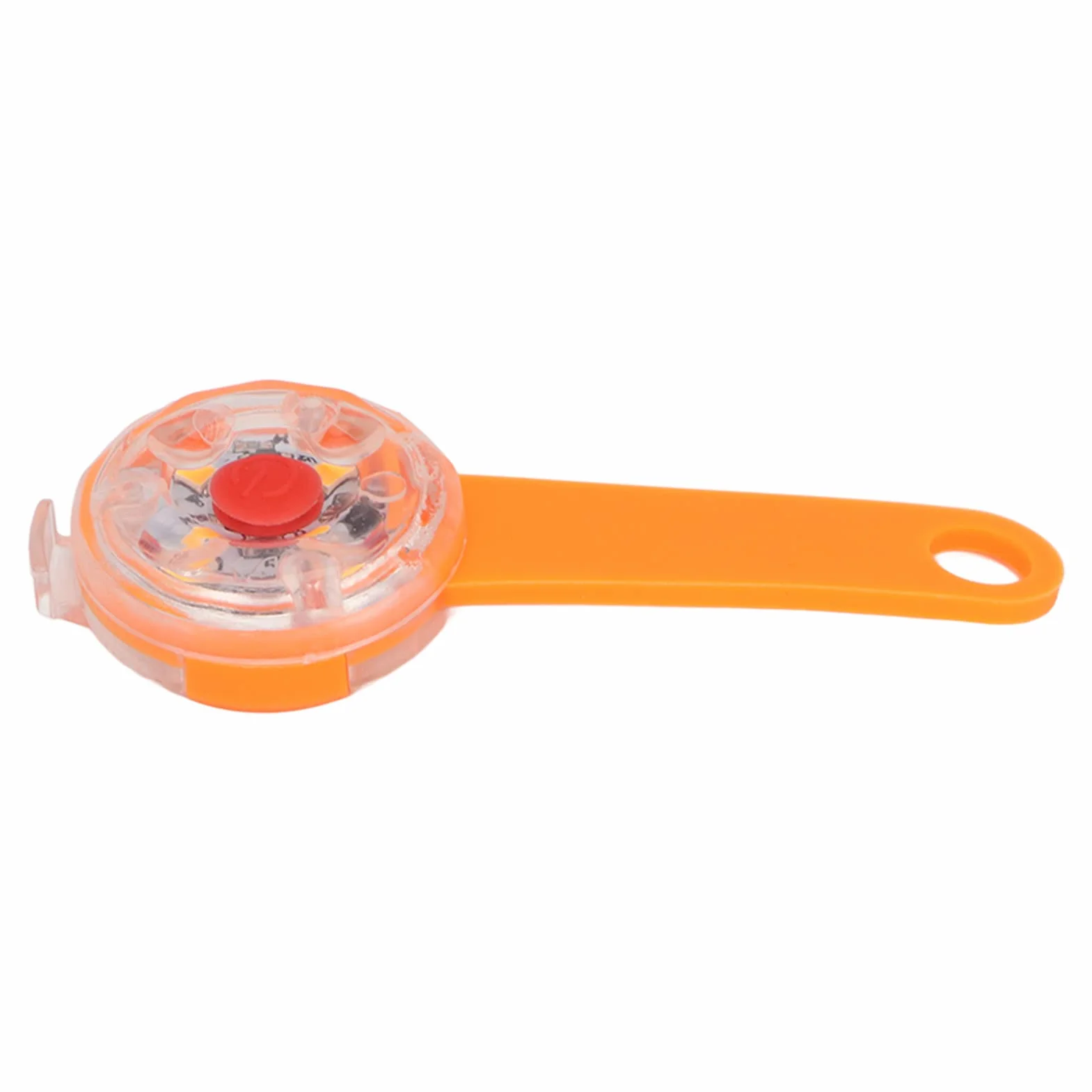 Luce a LED per cani ricaricabile USB impermeabile IPX7 3 modalità illuminazione collare borsa bici animali domestici Arancia